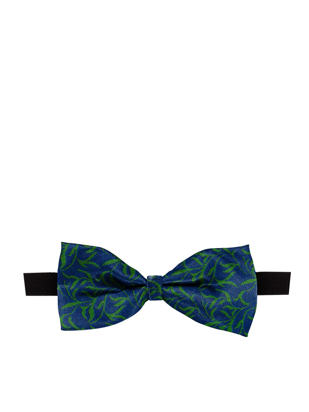 

Blacksmith Men Woven Design Bow Tie, Green