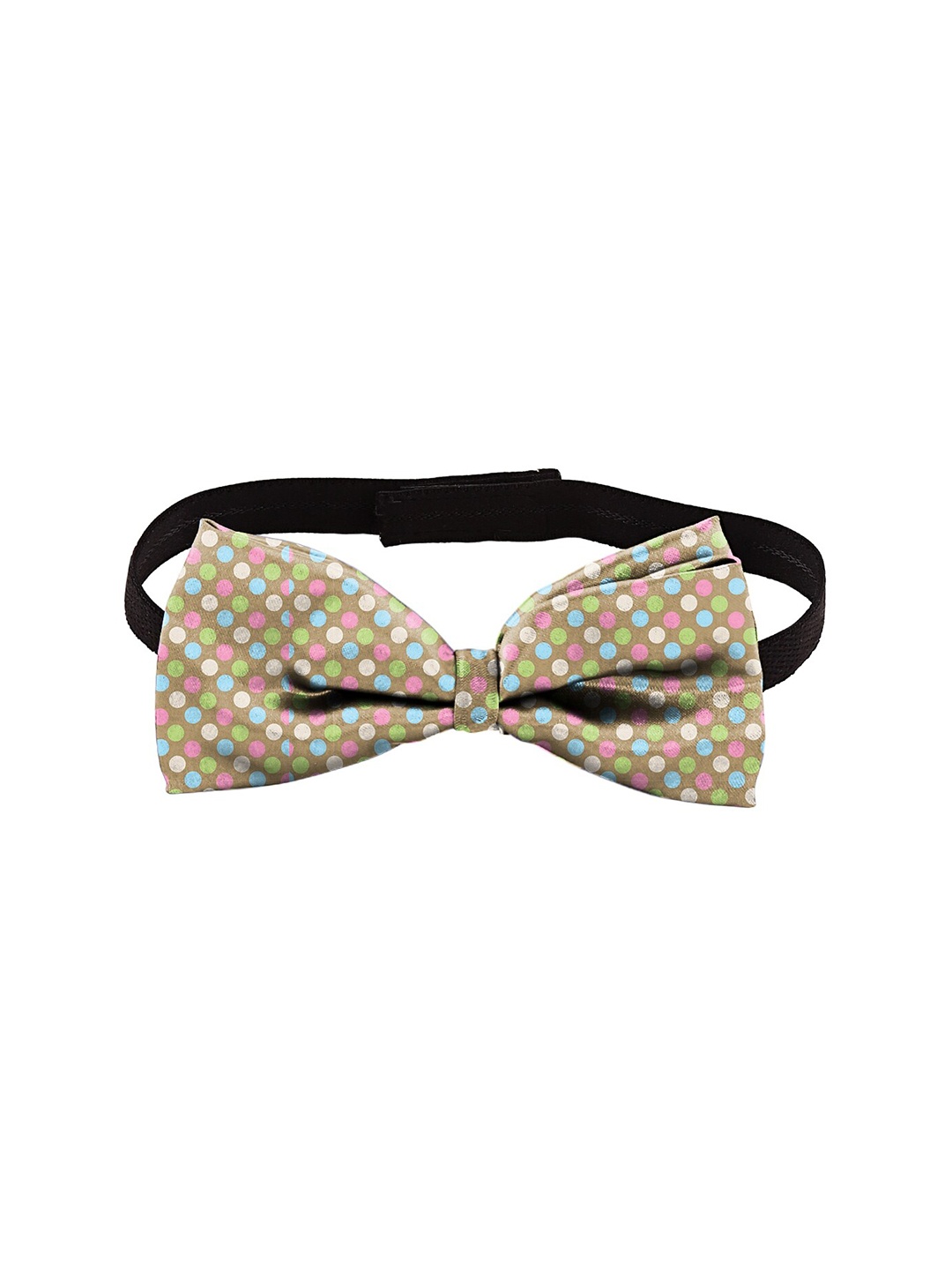 

Blacksmith Men Printed Bow Tie, Gold