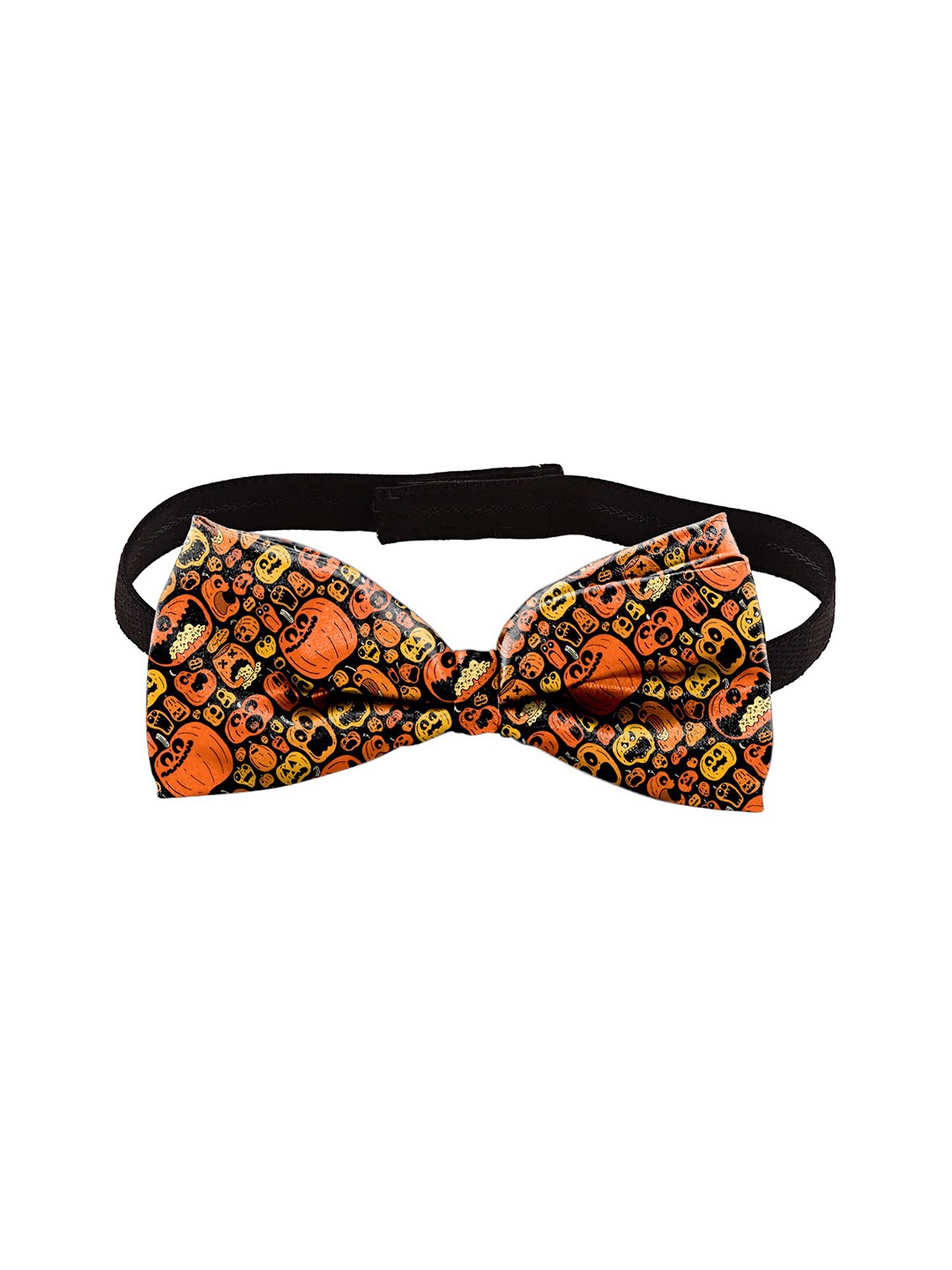 

Blacksmith Men Pumpkins Printed Satin Bow Tie, Yellow
