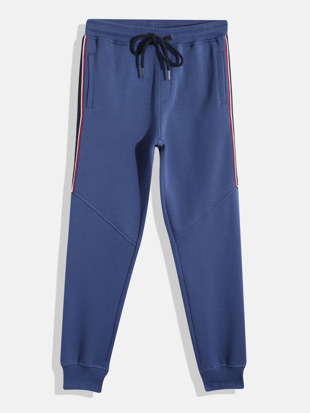 

Nautica Boys Regular Fit Brand Logo Paneling Detail Joggers, Blue
