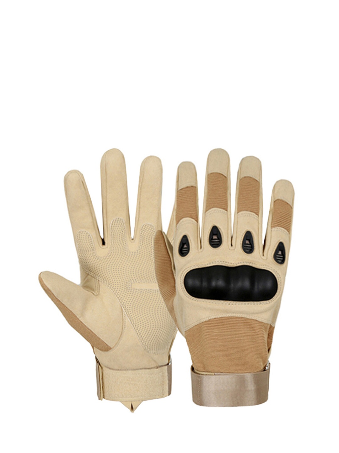 

Aadikart Textured Breathable Sports Gloves, Beige