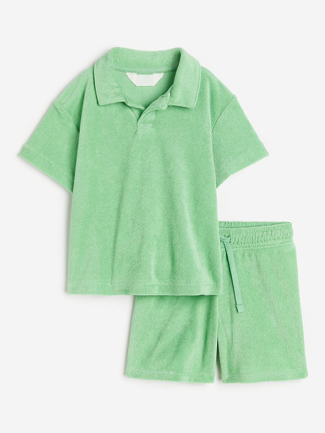 

H&M Boys 2-Piece Terry Set, Green