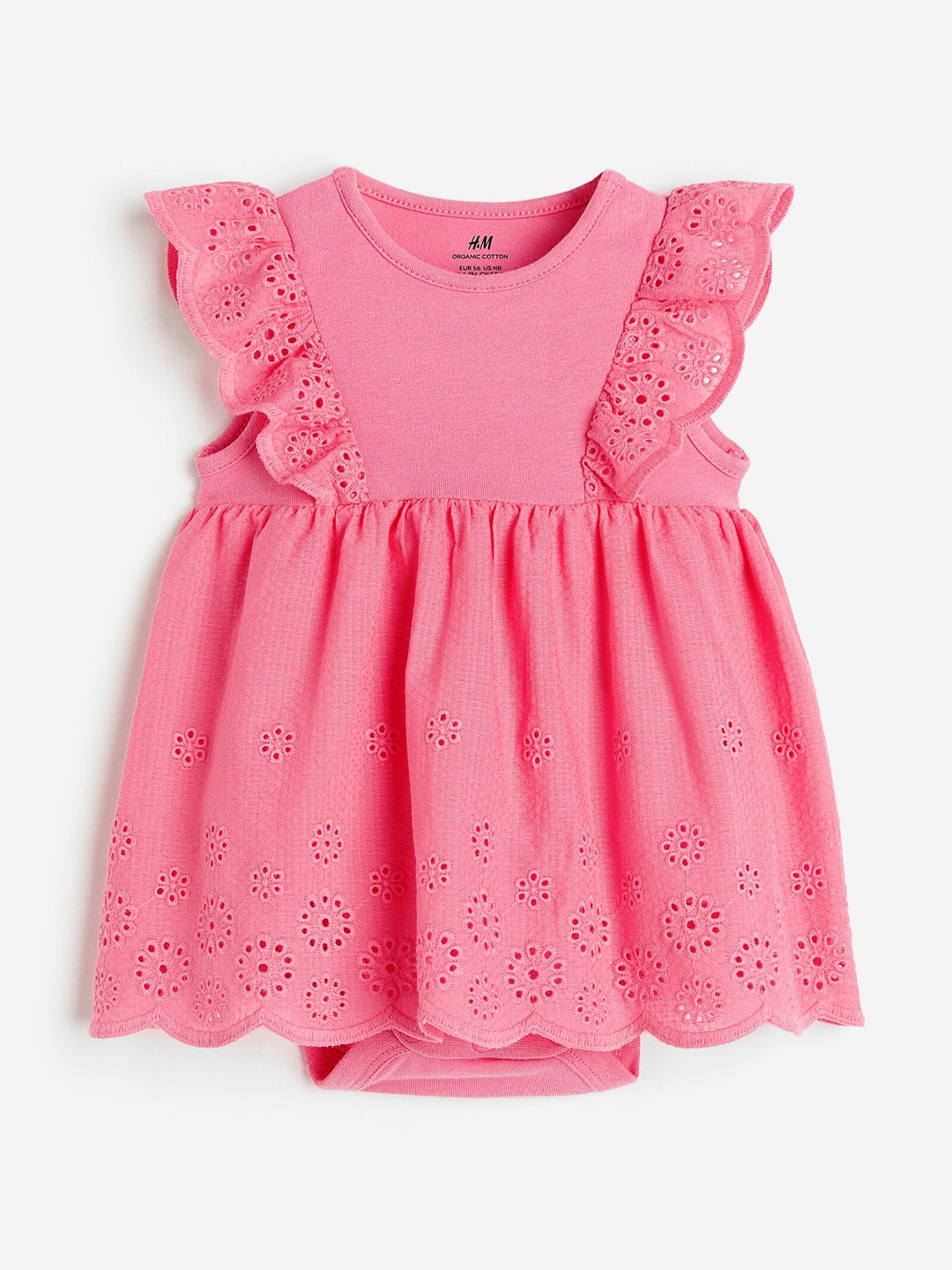 

H&M Girls Dress with A Bodysuit, Pink