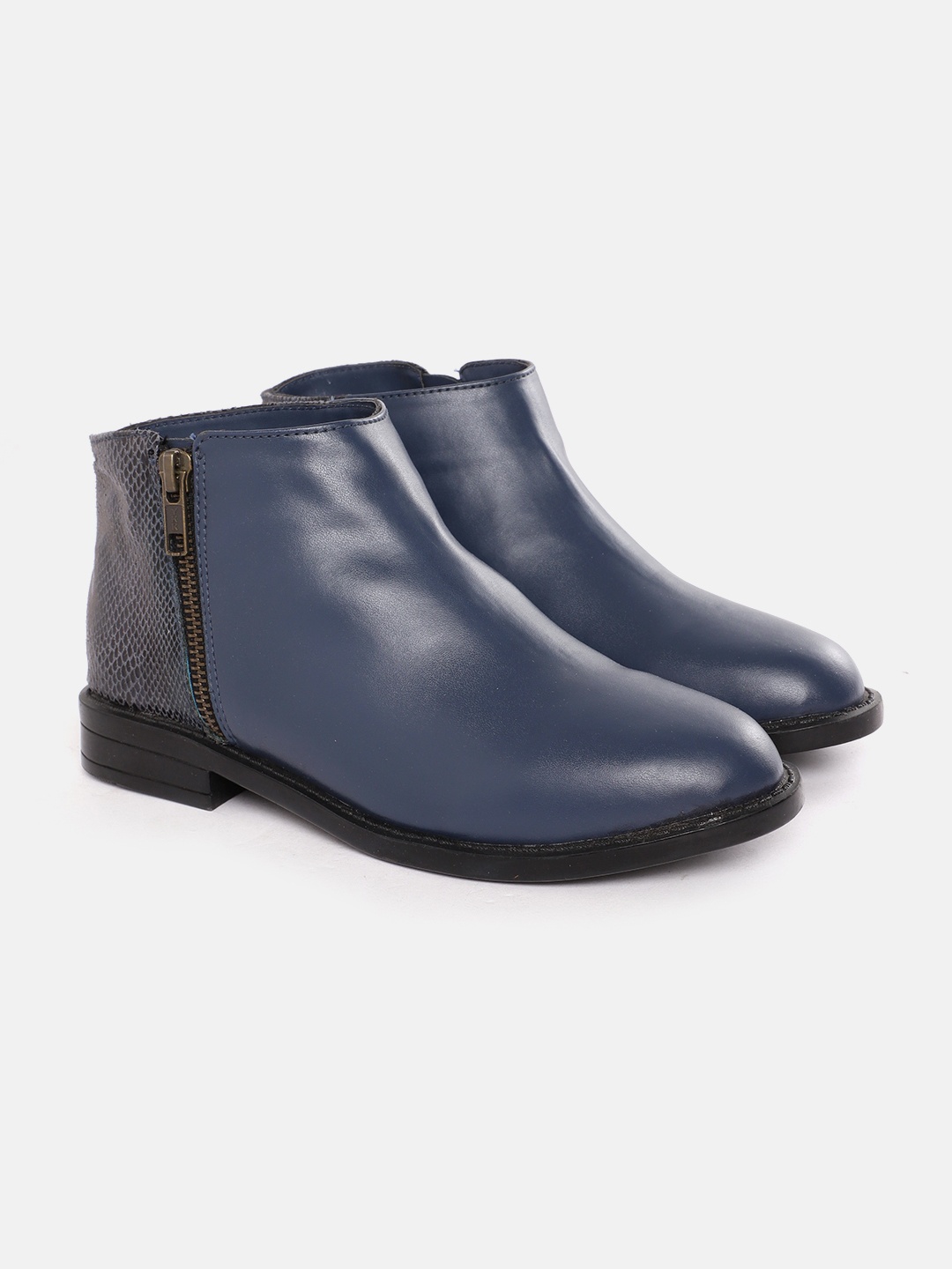 

Carlton London Women High-Top Boots, Navy blue