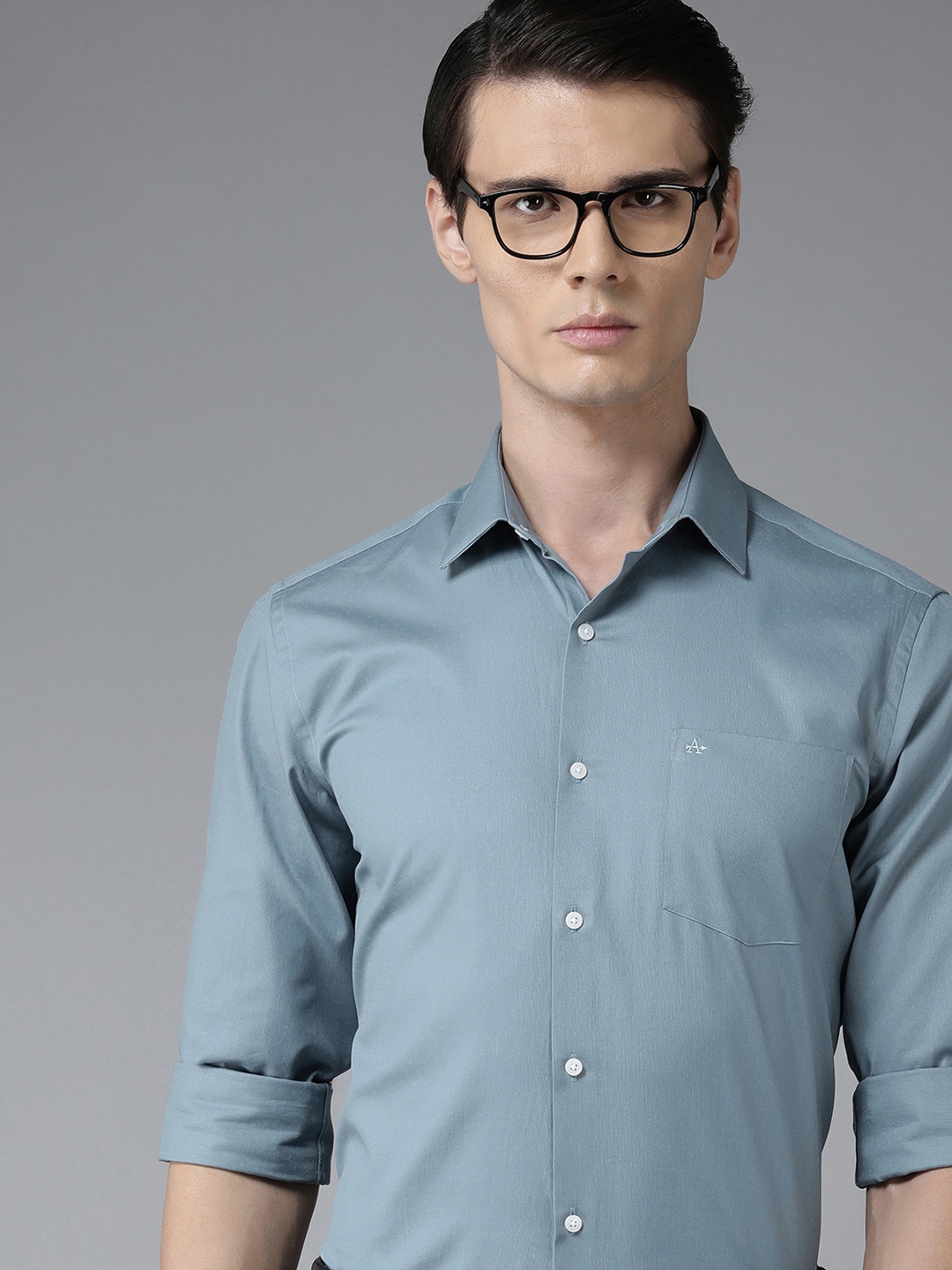 

Arrow Original Slim Fit Pure Cotton Formal Shirt, Blue