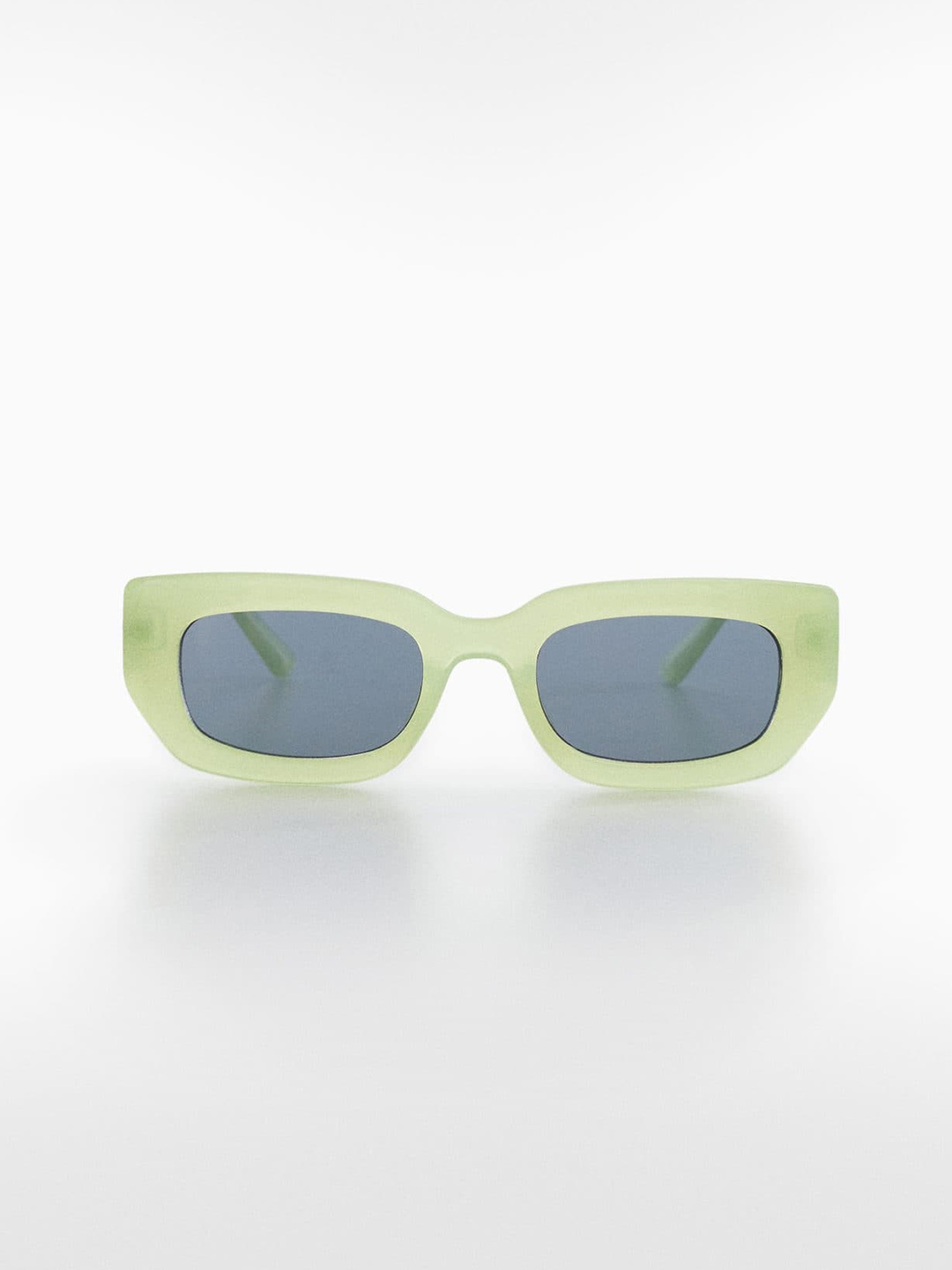 

MANGO Women Sustainable Rectangle Sunglasses with UV Protected Lens 47015920, Grey