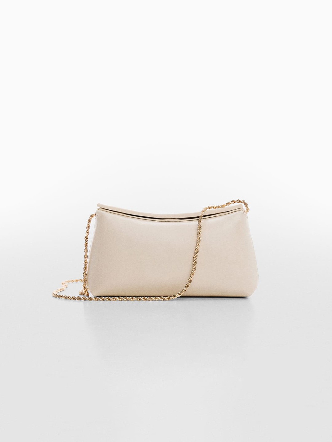 

MANGO Structured Sling Bag, Beige