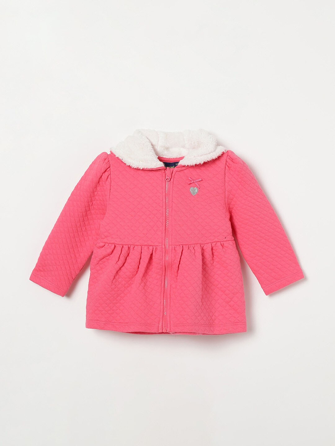 

Juniors by Lifestyle Girls Self Design Cotton Sweatshirt, Pink