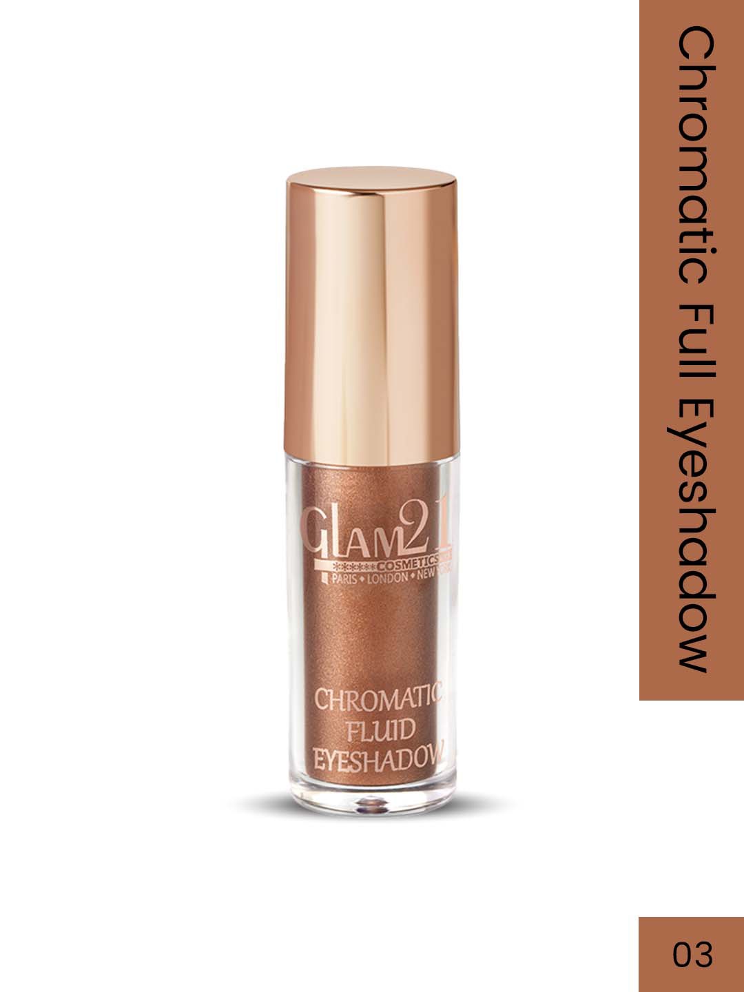 

GLAM21 Chromatic Fast Drying Formula & Long Lasting Liquid Eyeshadow 5gm - Shade 03, Pink