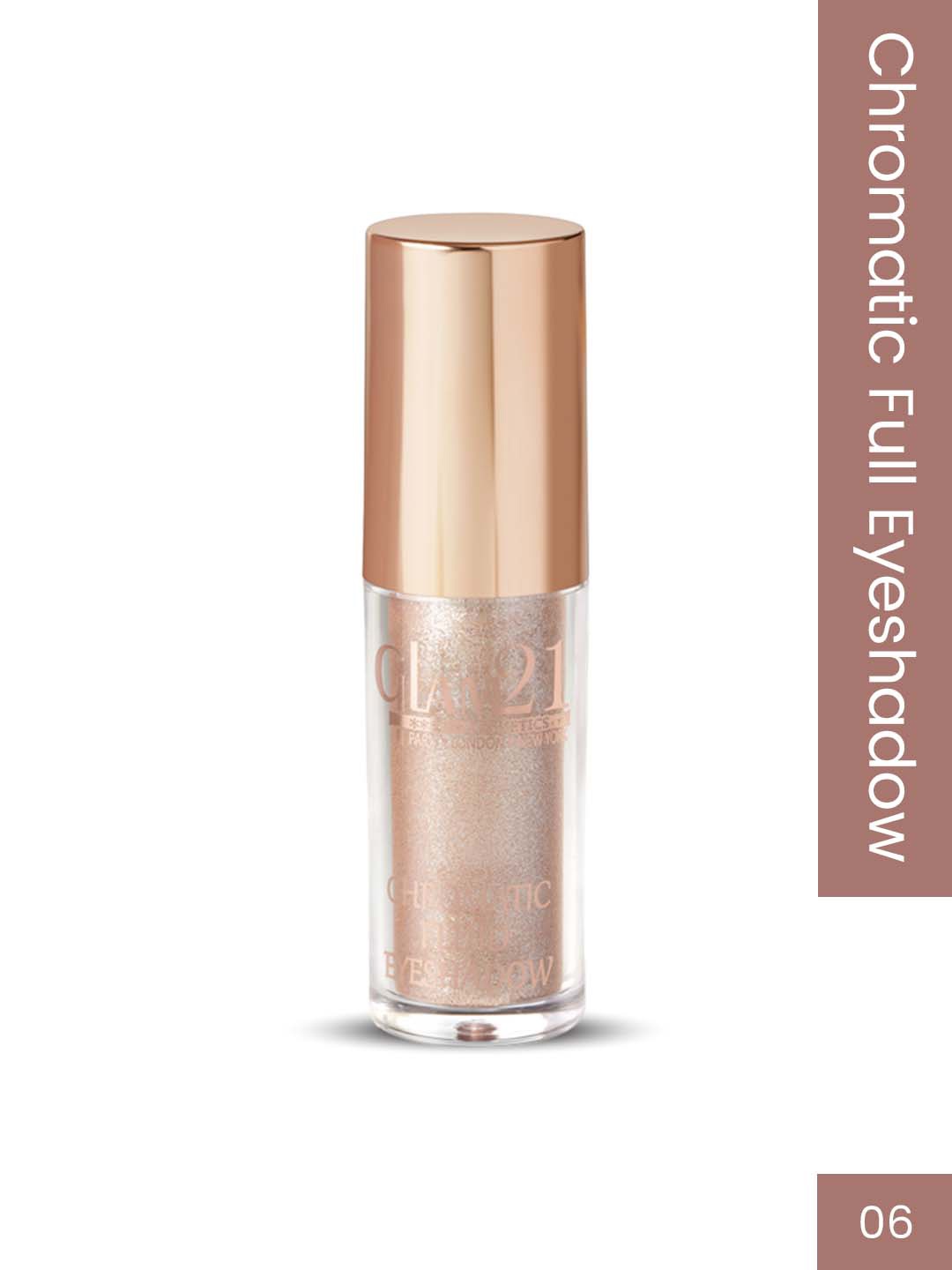 

GLAM21 Chromatic Fast Drying Formula & Long Lasting Liquid Eyeshadow 5gm - Shade06, Nude