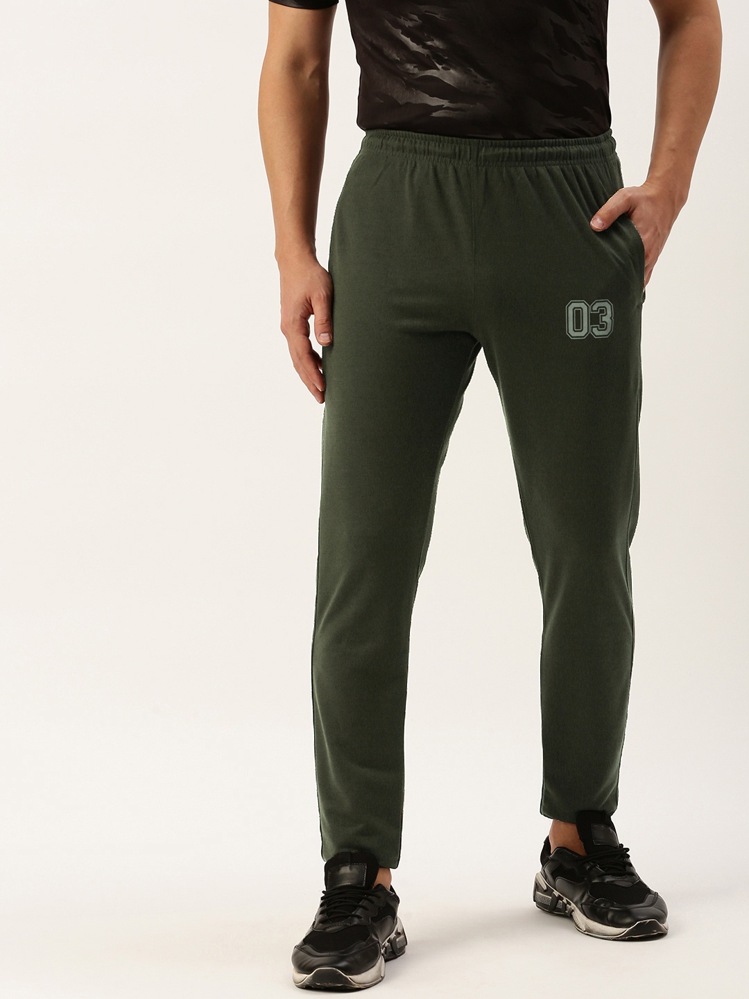 

Sports52 wear Men Slim Fit Track Training Pants, Olive