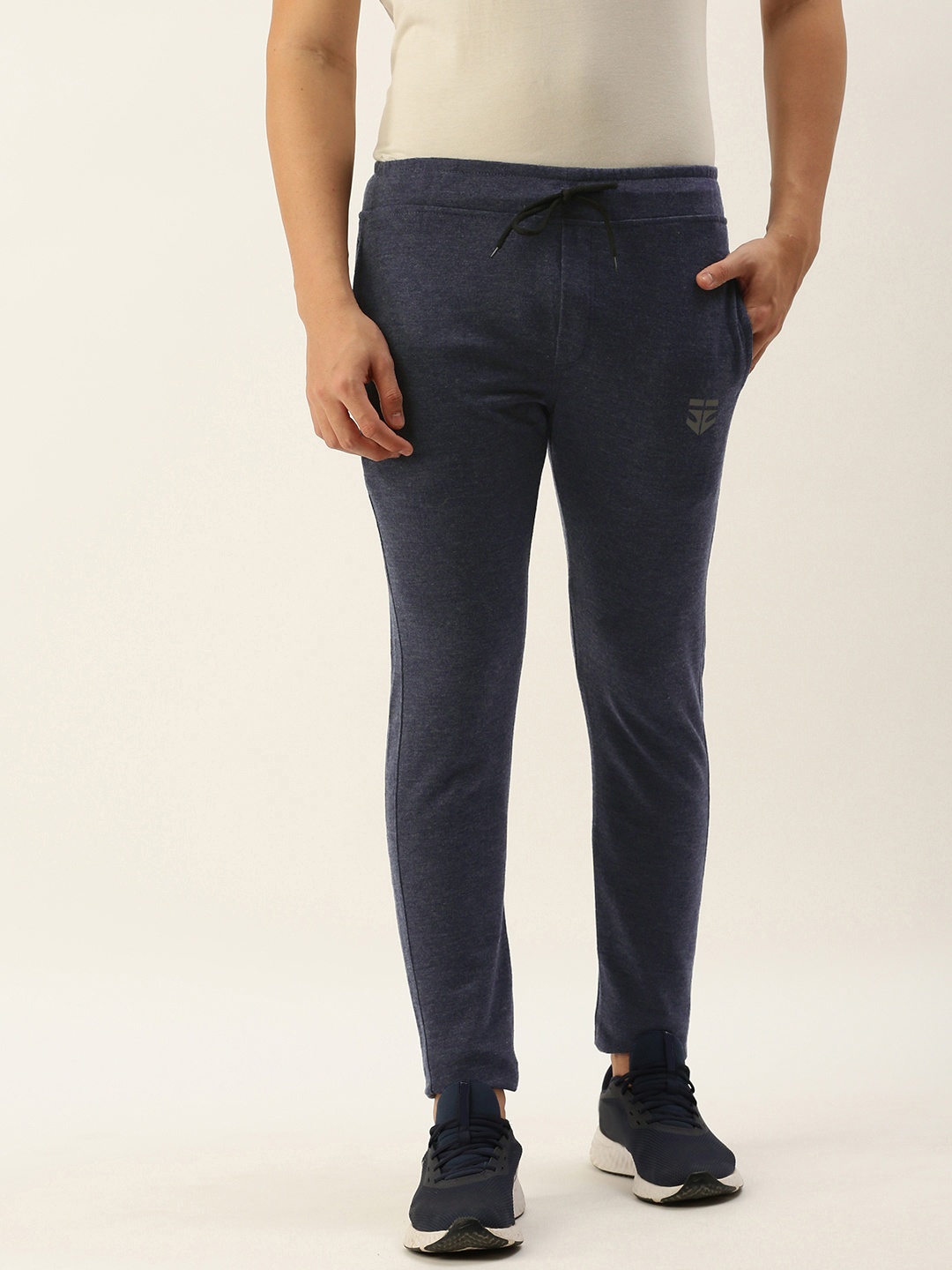

Sports52 wear Men Slim Fit Training Track Pants, Navy blue
