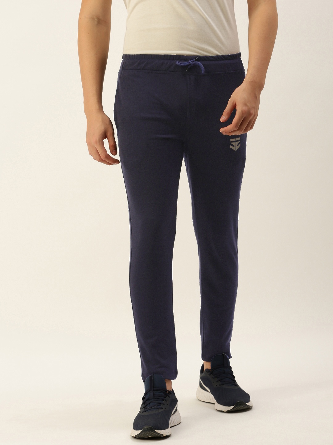 

Sports52 wear Men Slim Fit Solid Track Pants, Black