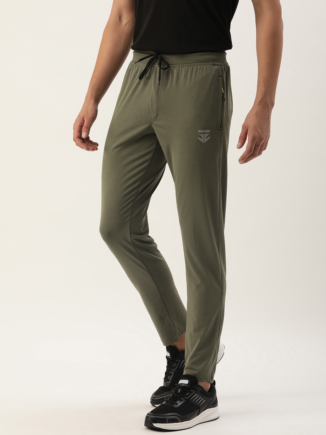 

Sports52 wear Men Solid Slim Fit Training Track Pants, Olive
