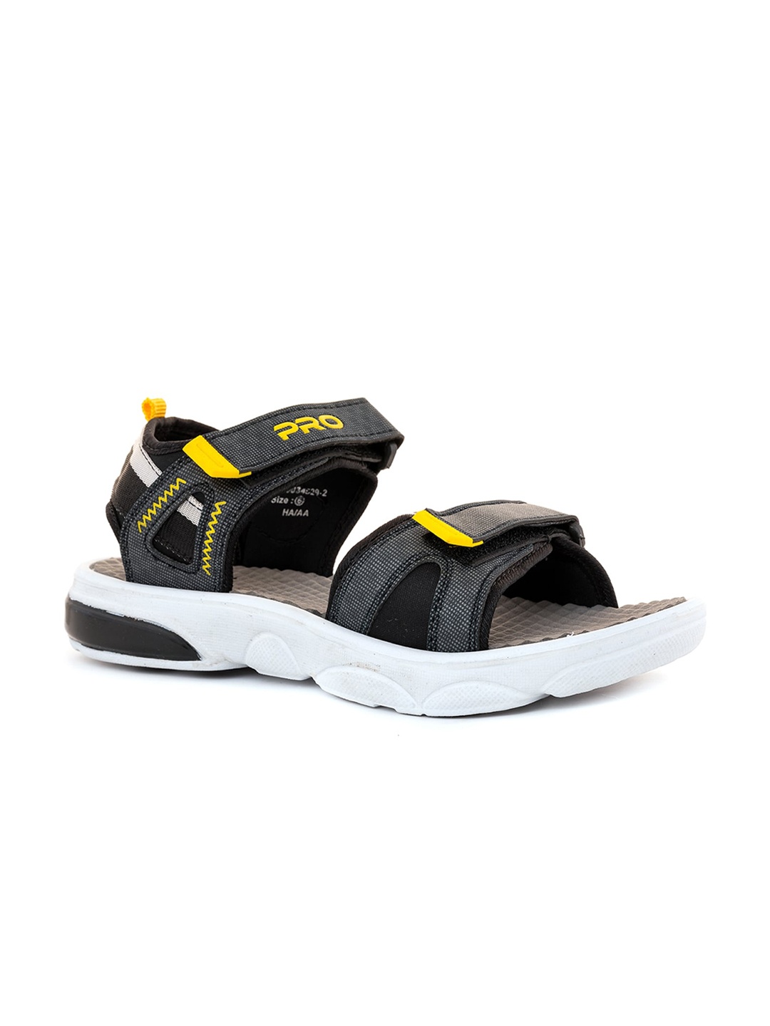 

Khadims Men Printed Sports Sandals, Grey
