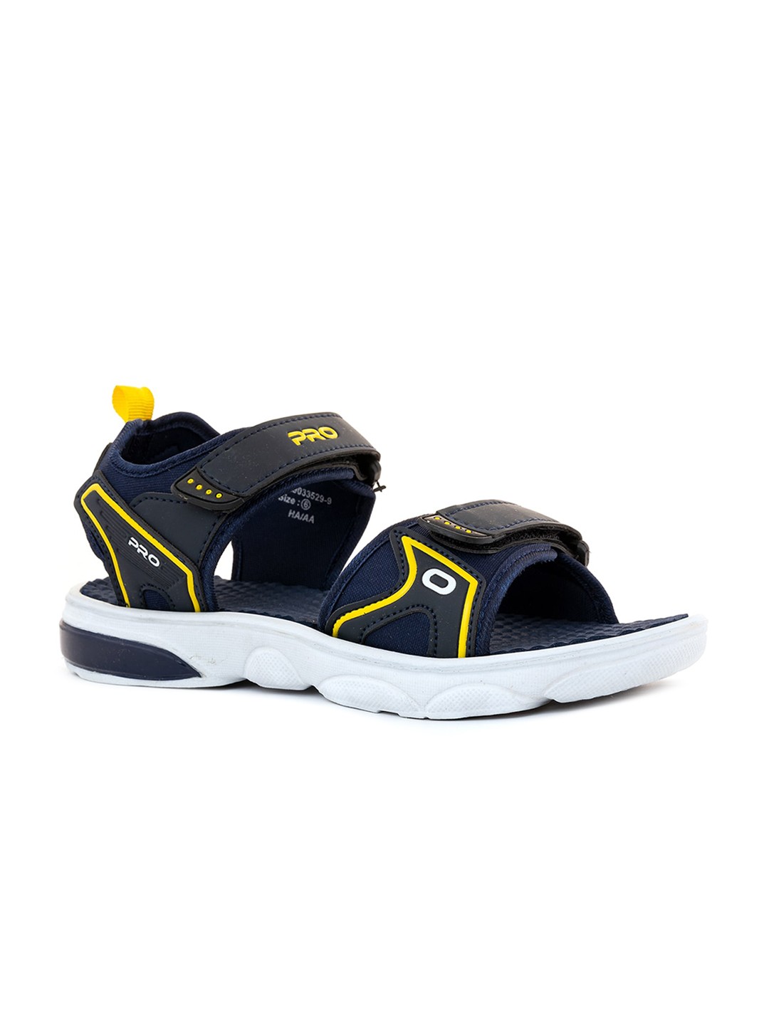 

Khadims Men Textured Sports Sandals, Navy blue