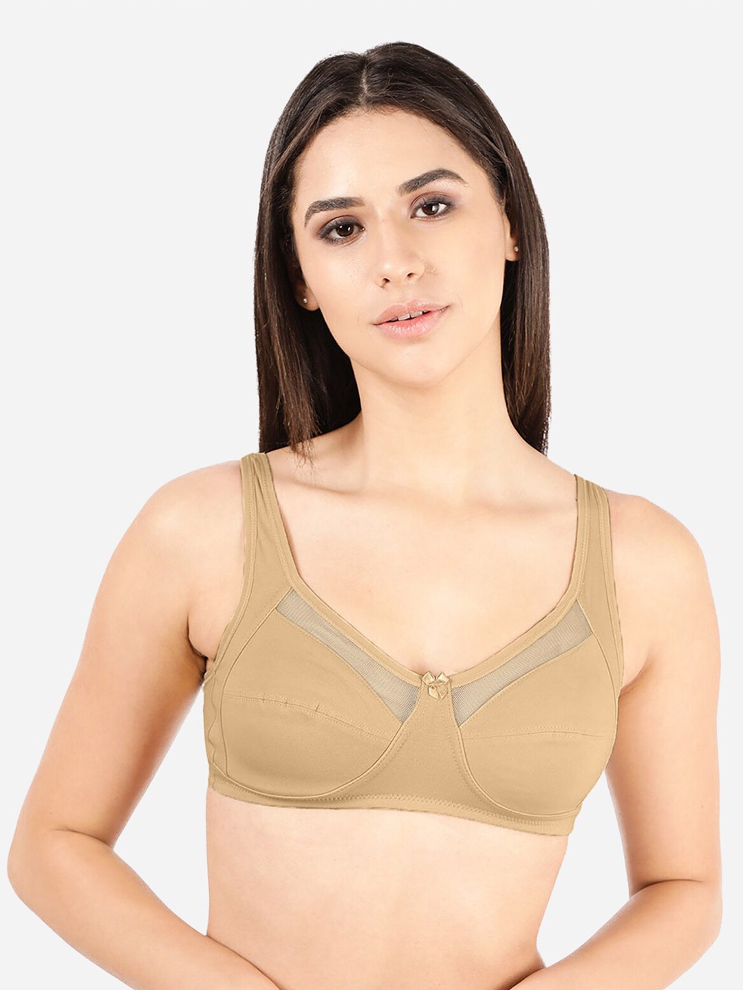 

Susie Non Padded Non-Wired All Day Comfort Cotton Bra, Beige
