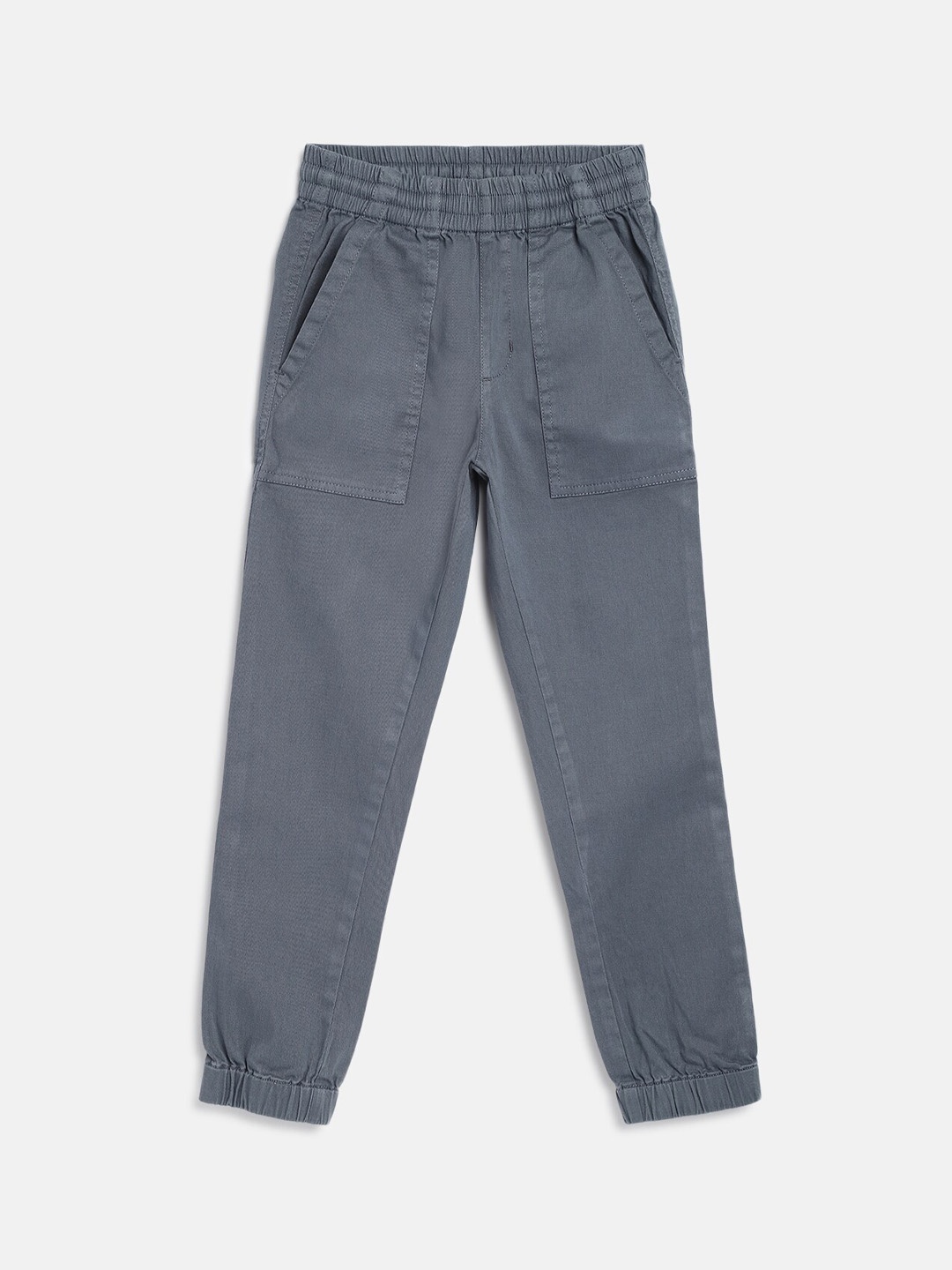 

Campana Boys Mid-Rise Cotton Joggers, Grey
