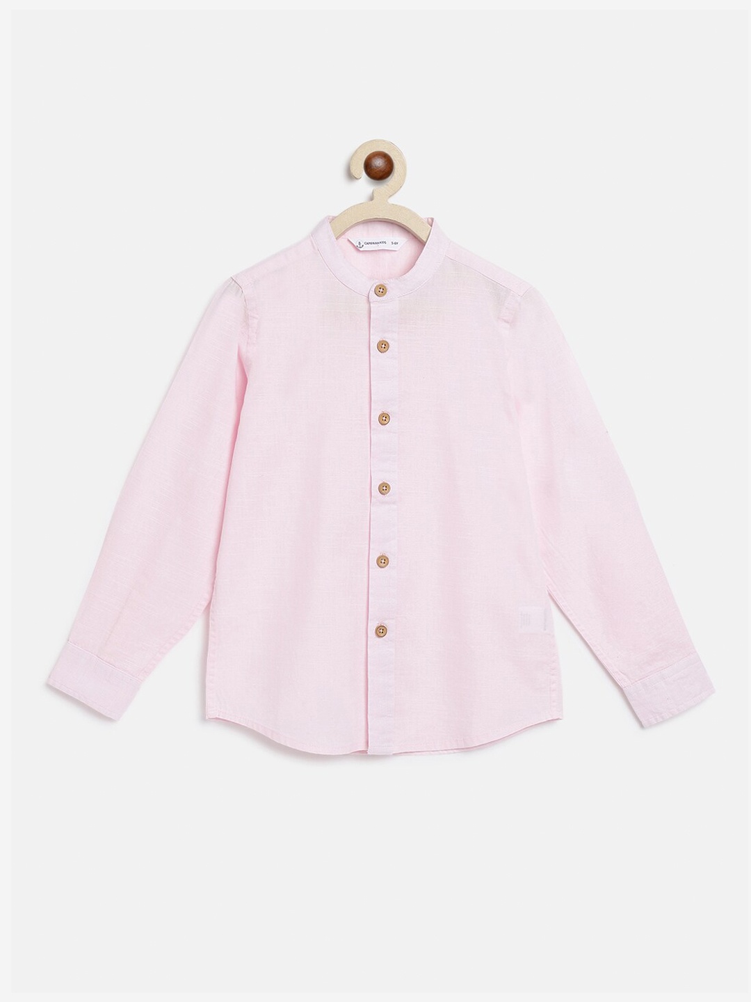 

Campana Boys Opaque Casual Cotton Shirt, Pink