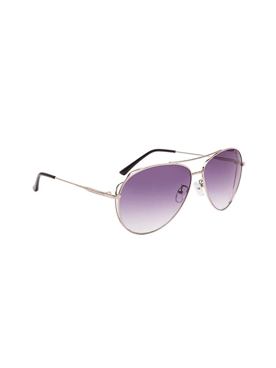 

SUNNIES Full Rim Aviator Sunglasses with UV Protected Lens B80-136-Silver, Grey