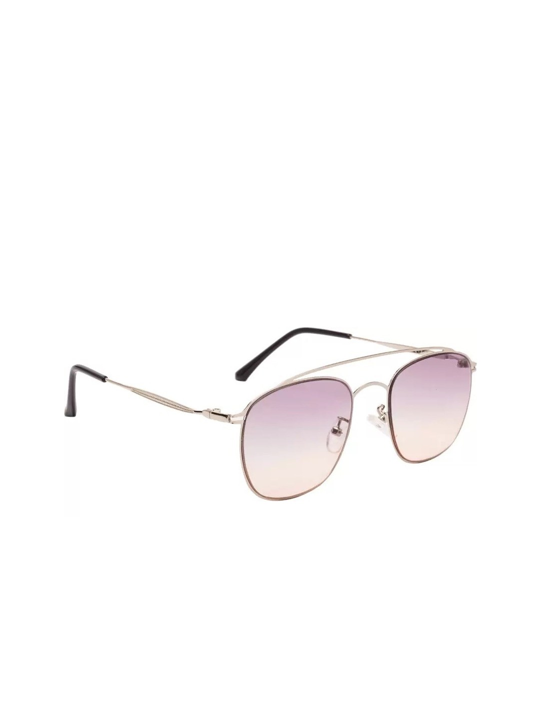 

SUNNIES Square Sunglasses With UV Protected Lens B80-196, Pink