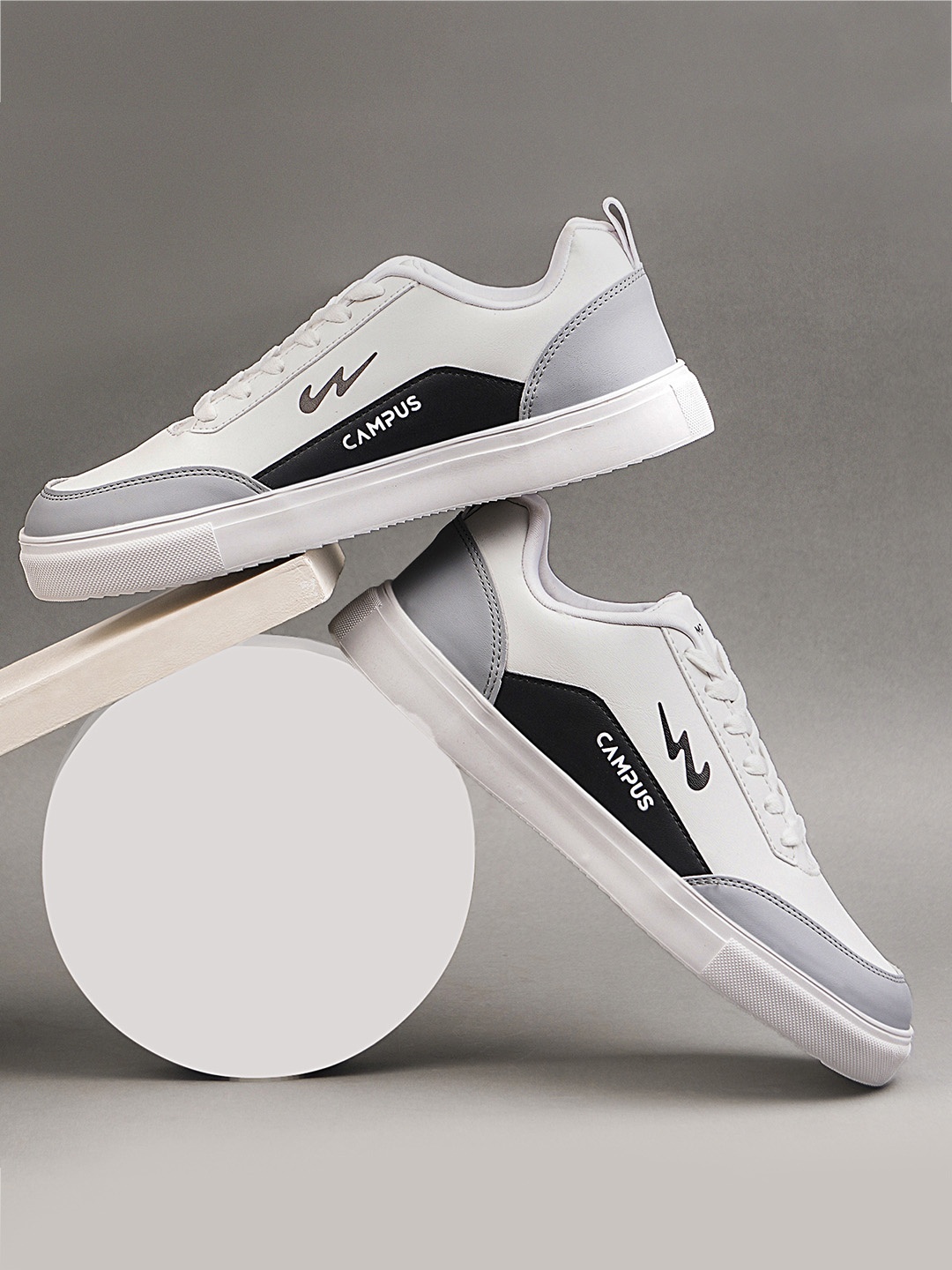 

Campus OG-03 Men Lace-Up Sneaker, White