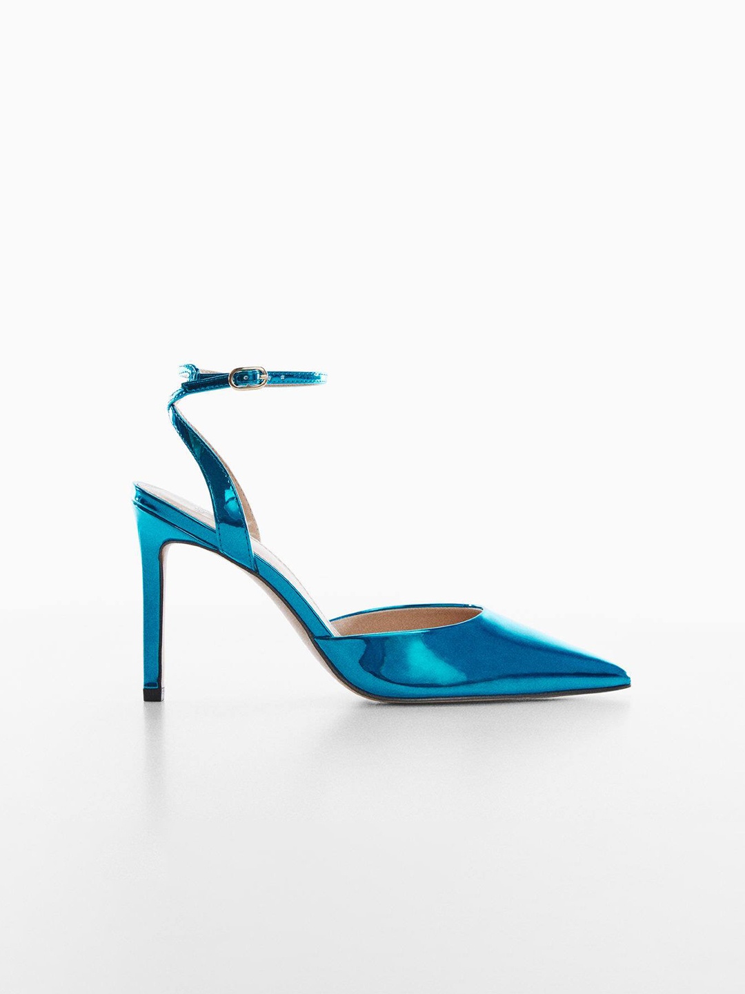 

MANGO Pointed Toe Stilettos, Blue