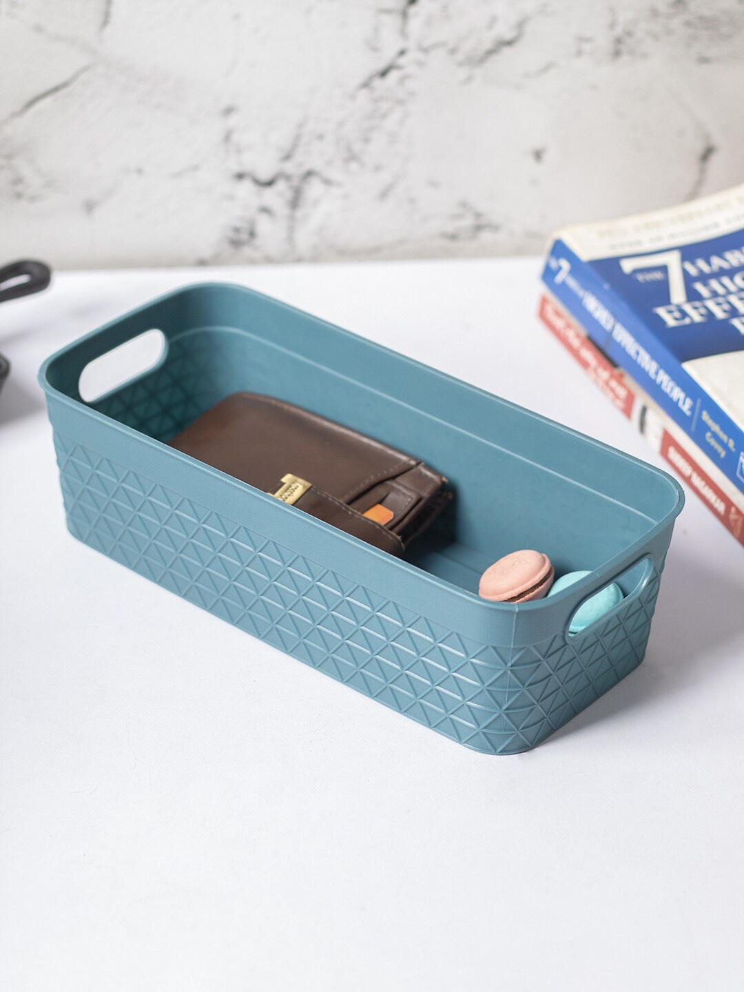 

Market99 Green Table Organizer, Blue