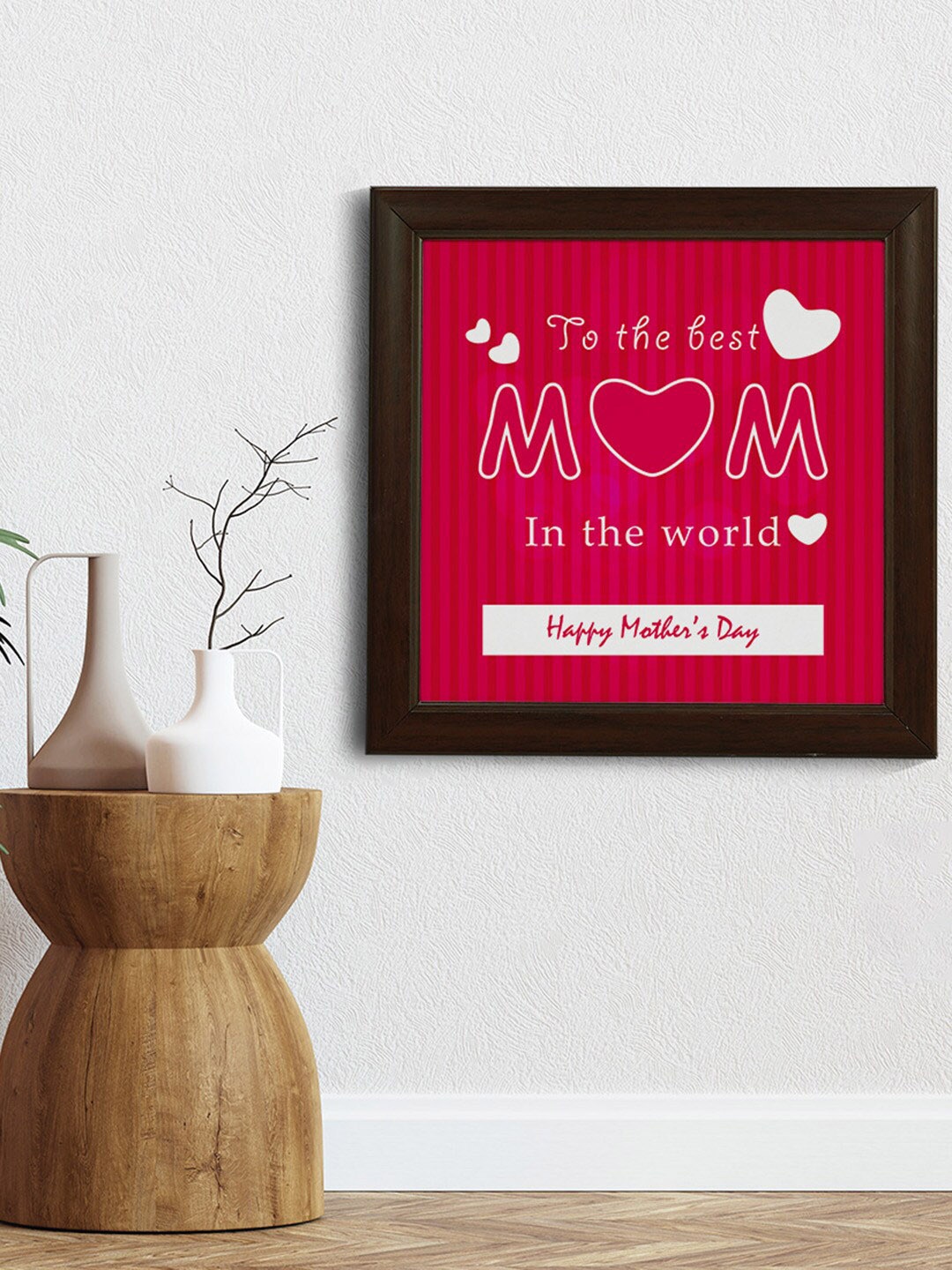 

Crazy Corner Mother's Day Red & White Photo Frame