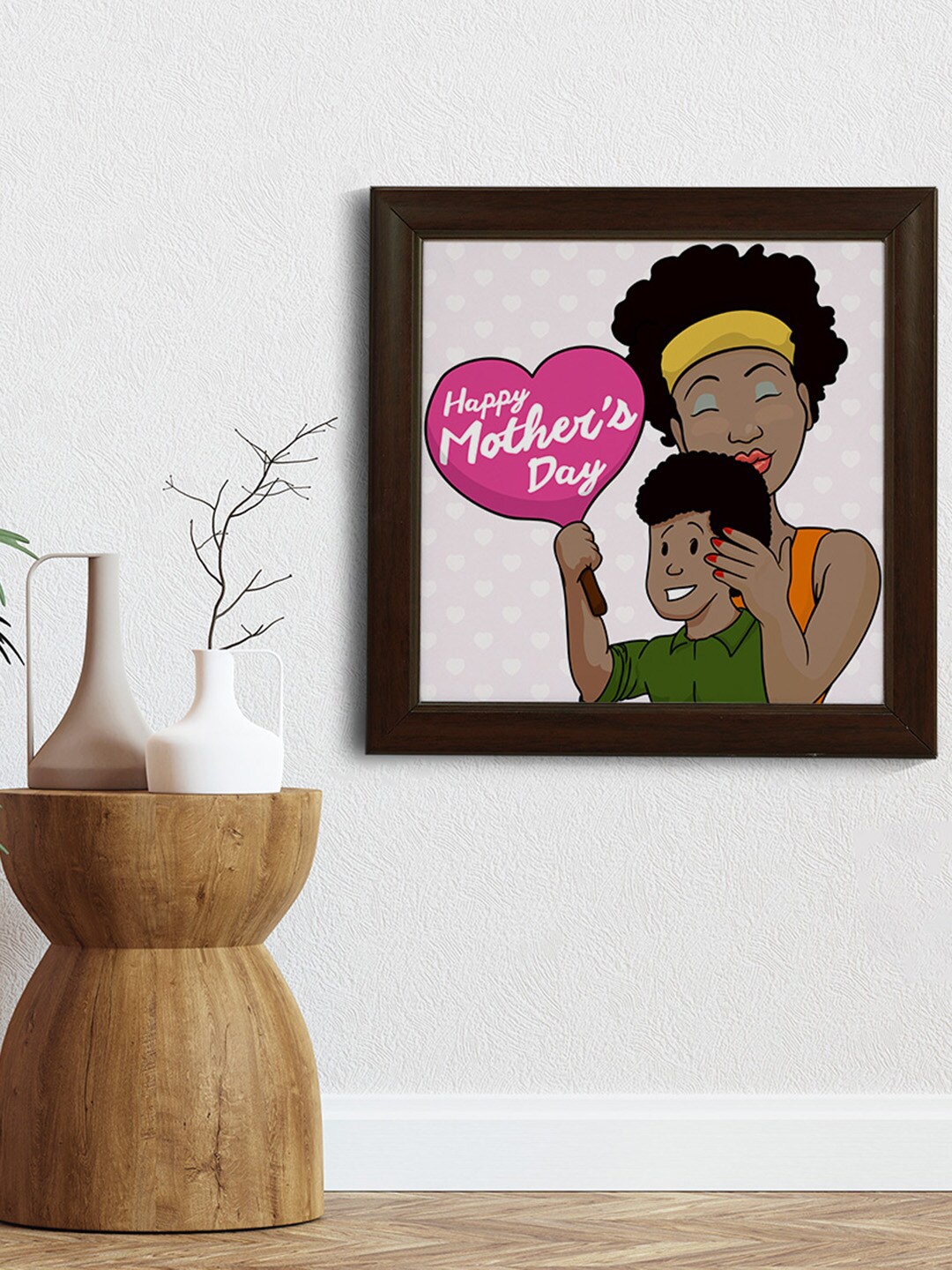 

Crazy Corner Mother's Day Brown Wooden Photo Frame