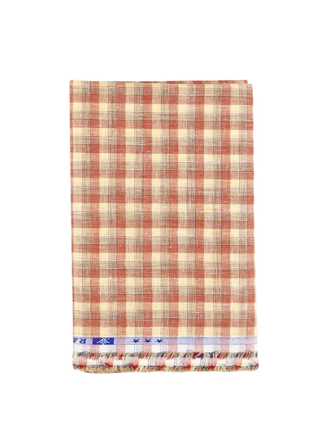 

Ramraj Men Pack Of 2 Checked Shirt Fabric, Red