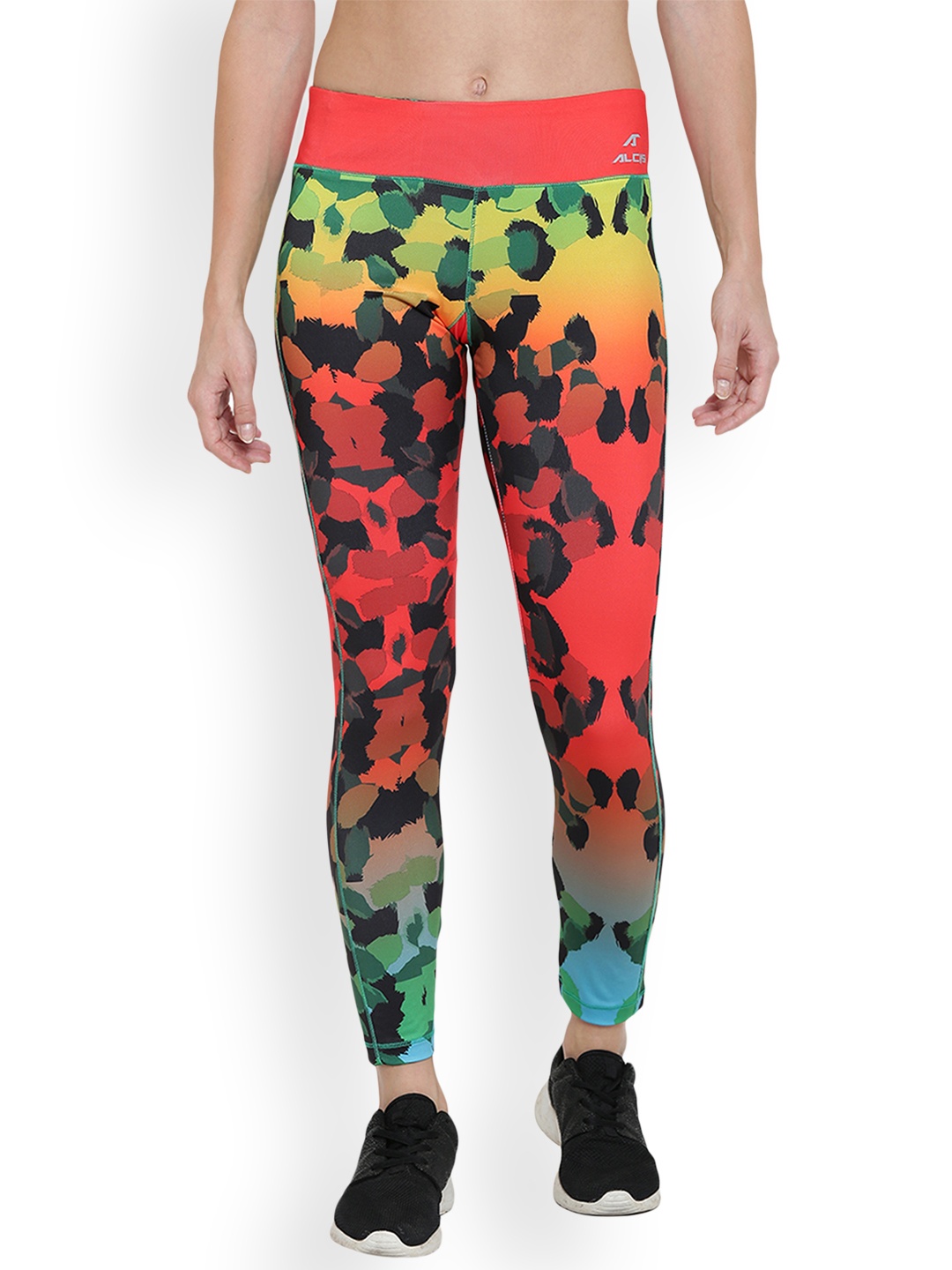 

Alcis Multicoloured Printed Tights, Multi