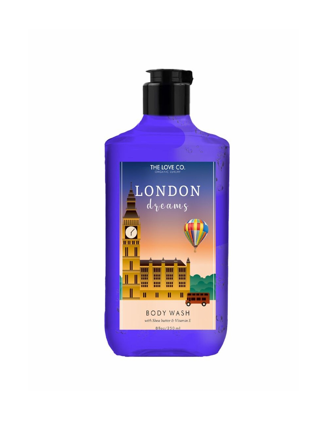 

THE LOVE CO. London Dreams Vegan & Paraben-Free Body Wash - 250ml, Blue