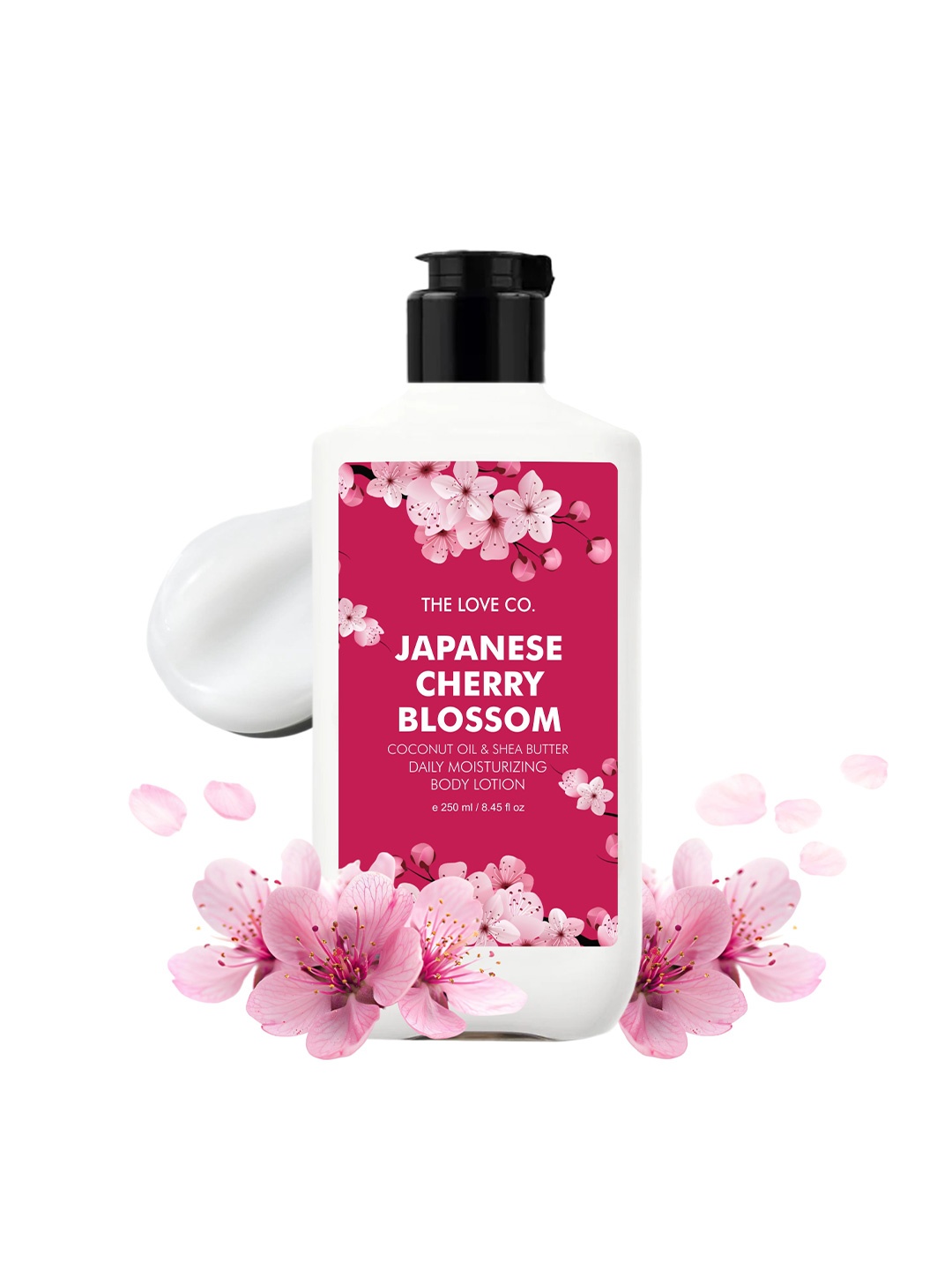 

THE LOVE CO. Japanese Cherry Blossom Body Lotion 295 ml, White