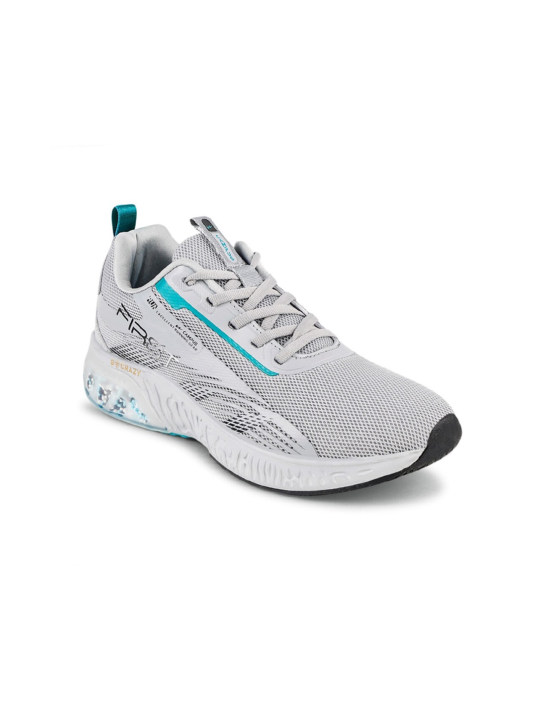 

Campus Men FIRST Mesh Slip-Resistant Non-Marking Running Shoes, Grey