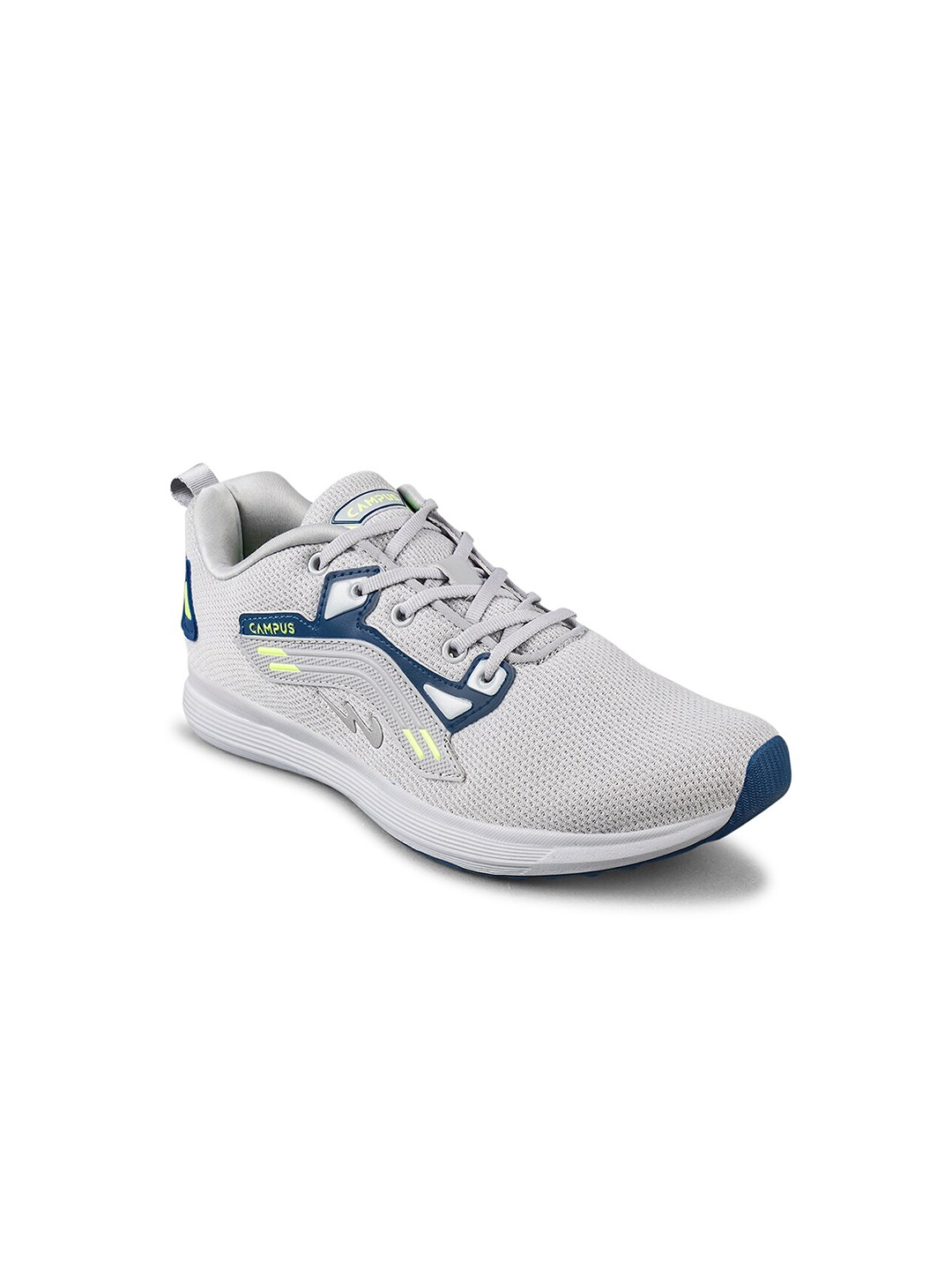 

Campus Men CAMP DALLIN Mesh Pillo Foam Sole Non-Marking Running Shoes, Grey