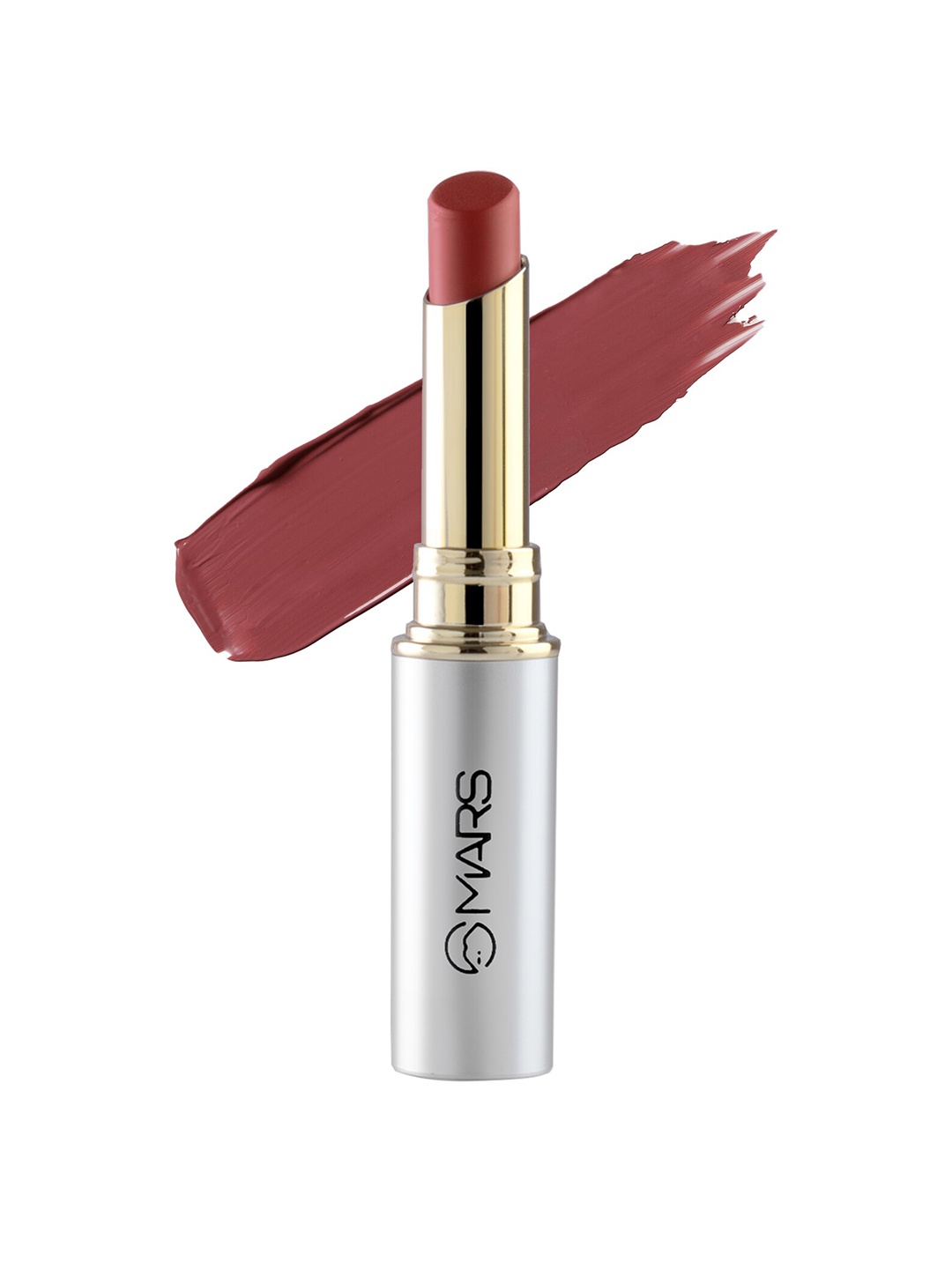 

MARS Silk Non-Transfer Long-Lasting Ultra Matte Lipstick - Dazzling Dusk 13, Nude