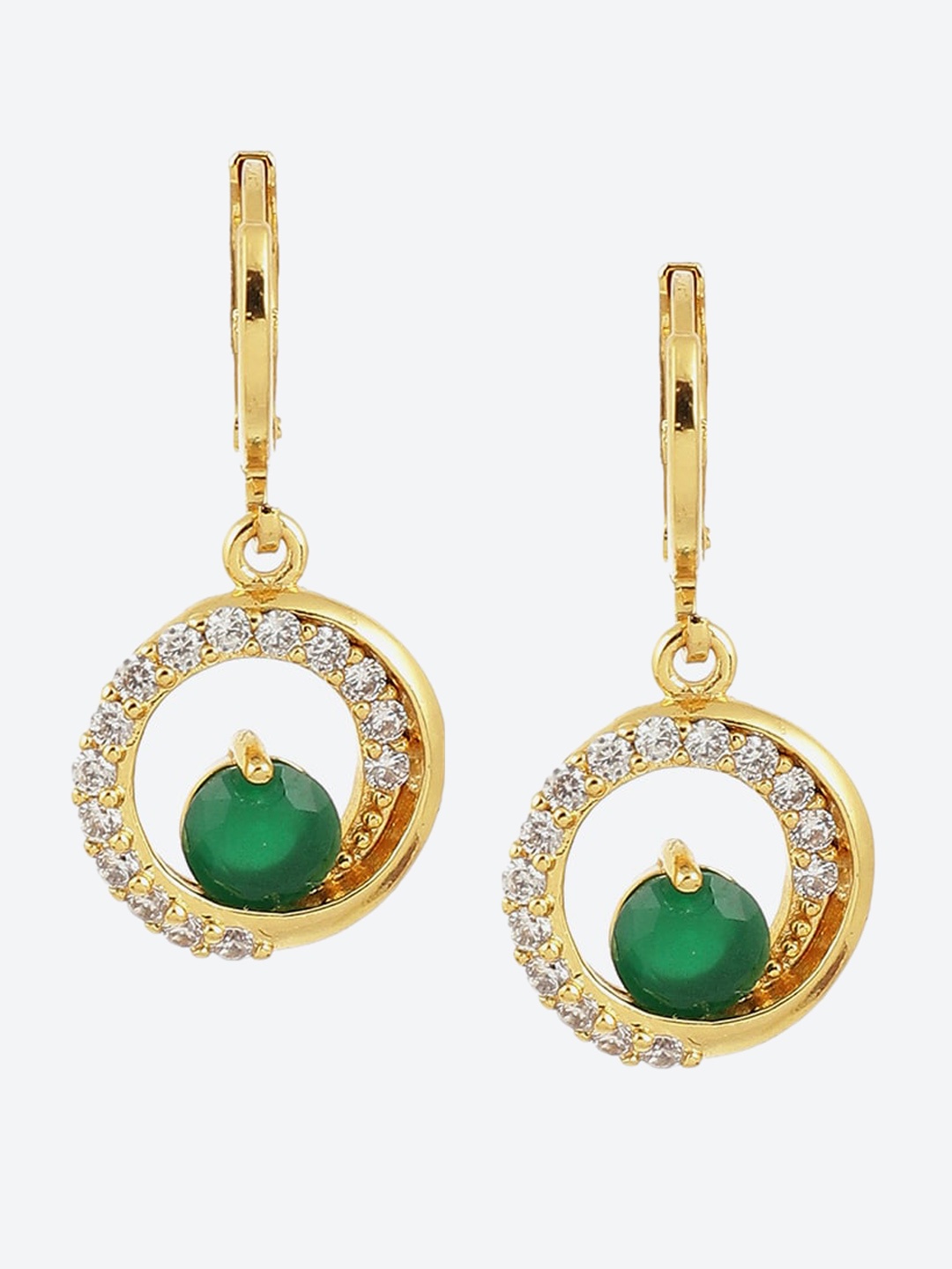 

Biba Gold-Plated Contemporary Hoop Earrings