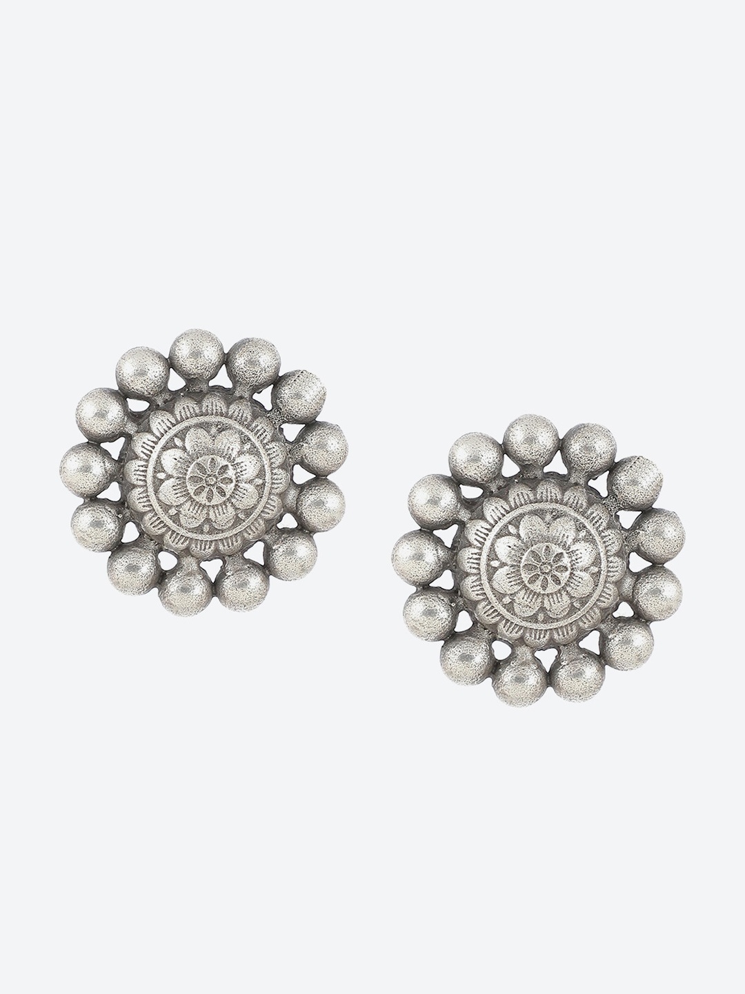 

Biba Contemporary Studs Earrings, Silver
