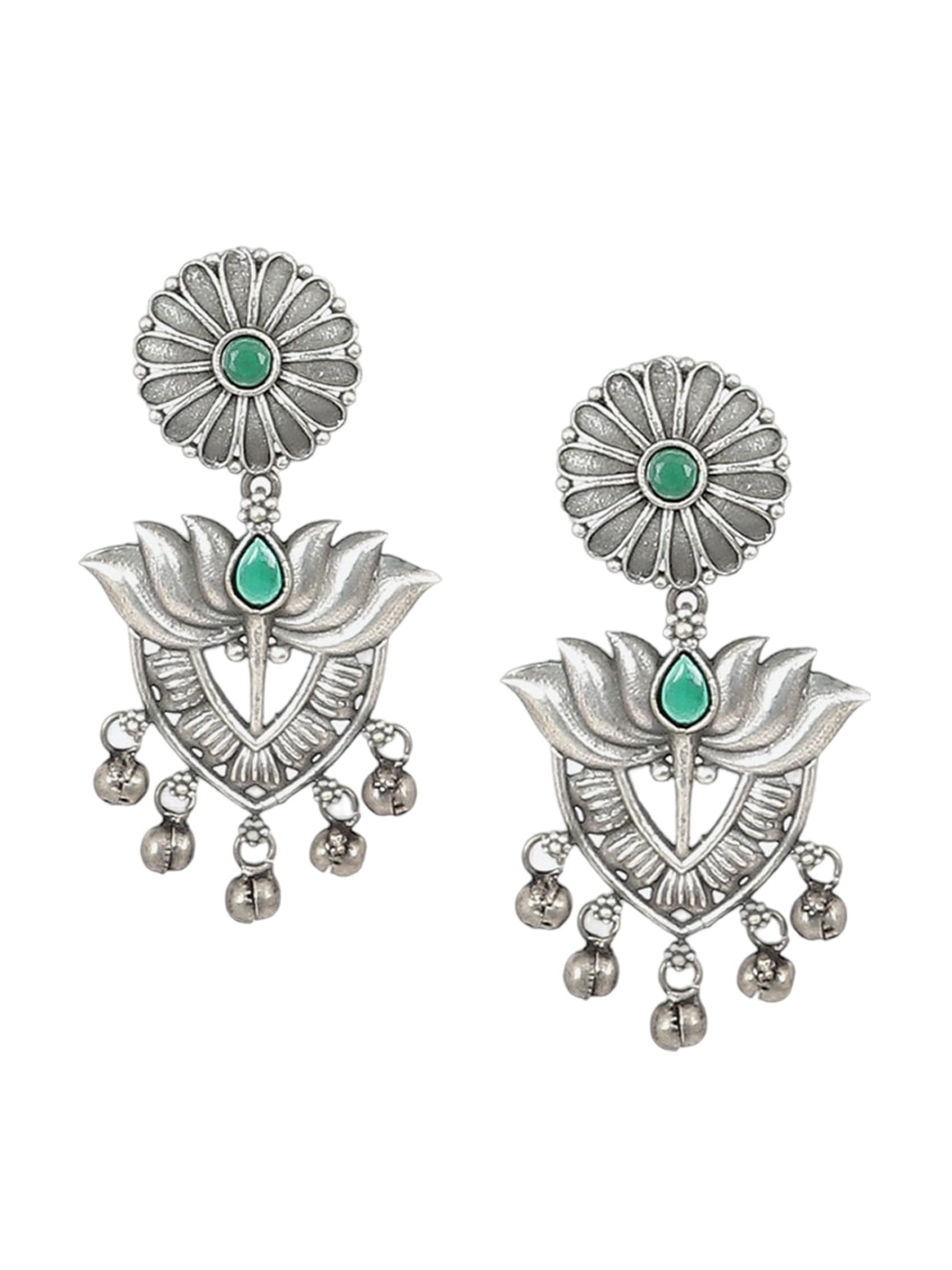 

Biba Silver-Plated Contemporary Drop Earrings