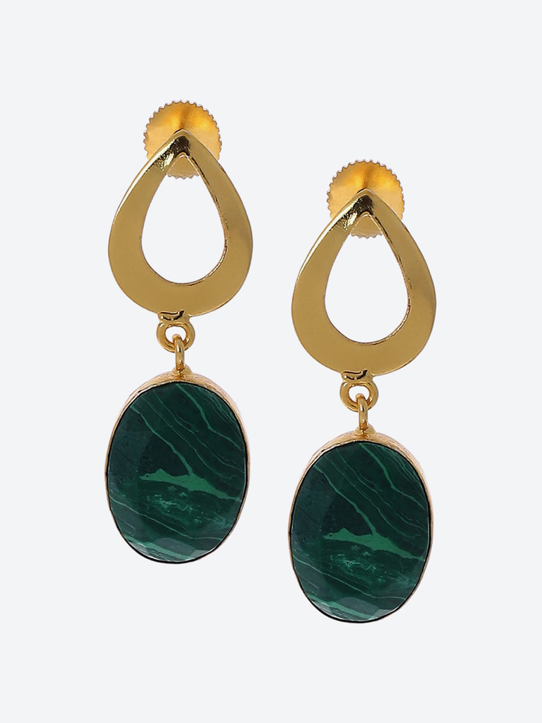 

Biba Contemporary Rhinestone Drop Earrings, Gold