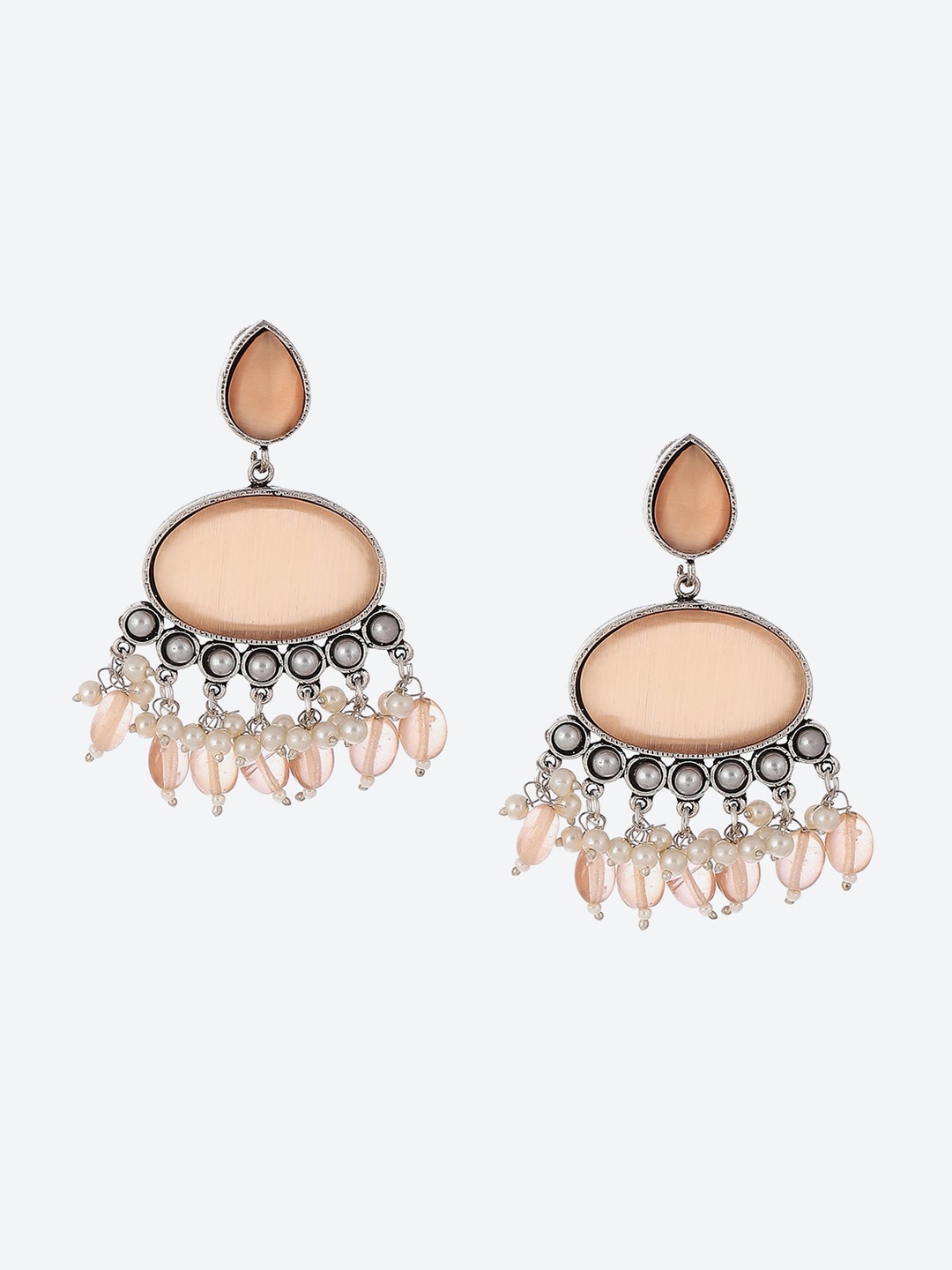 

Biba Silver-Plated Contemporary Drop Earrings