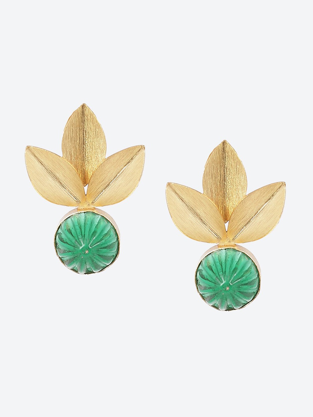 

Biba Gold-Plated Contemporary Drop Earrings