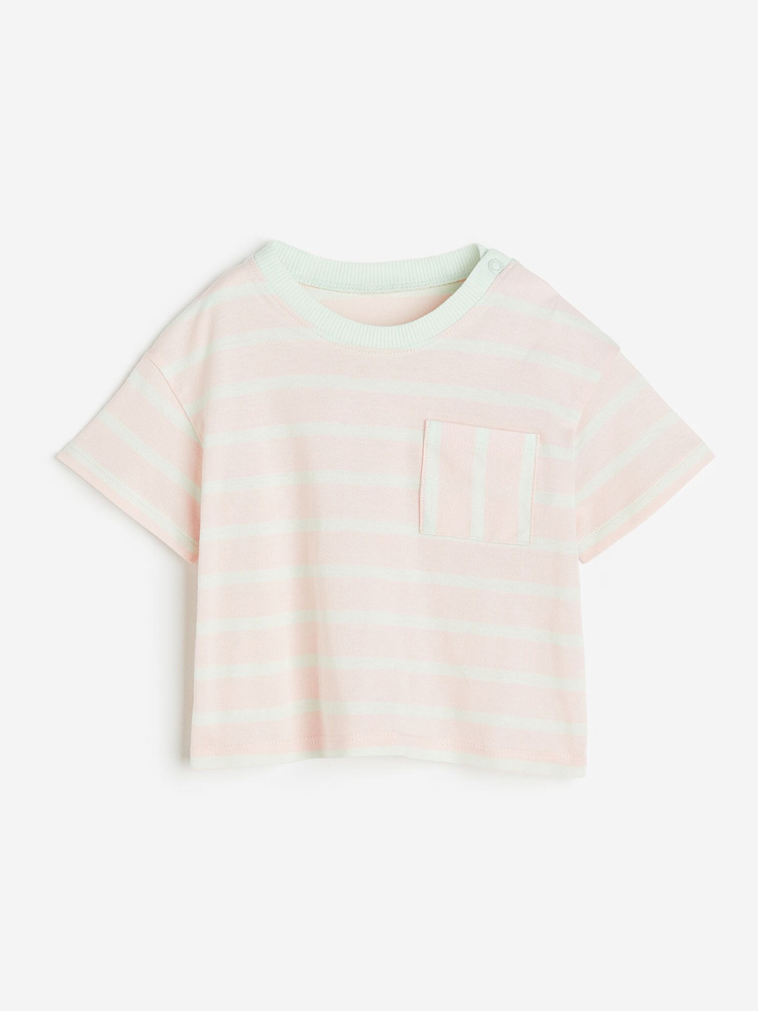 

H&M Boys Pure Cotton Jersey T-shirt, Pink