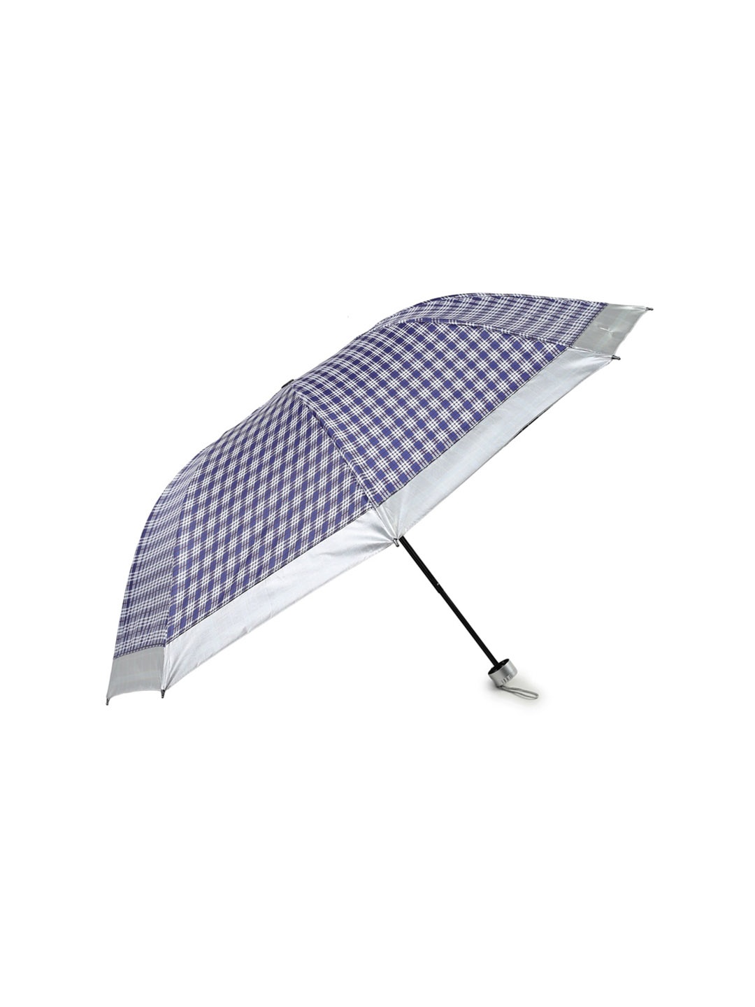 

ELLIS Checked 3-Fold Umbrellas, White