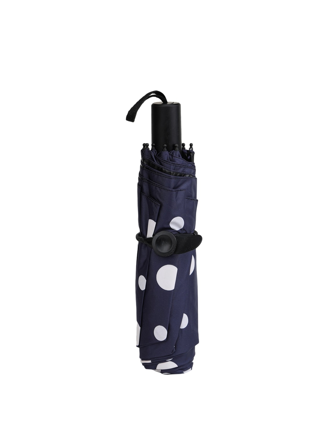 

ELLIS Polka Dot Printed 3-Fold Umbrella, Navy blue