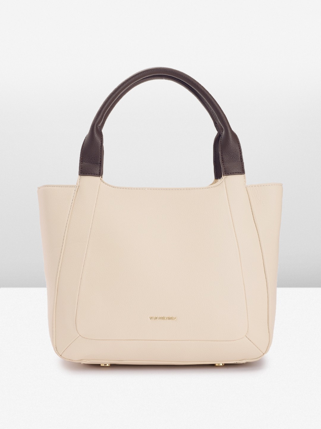 

Van Heusen Structured Handheld Bag, Beige