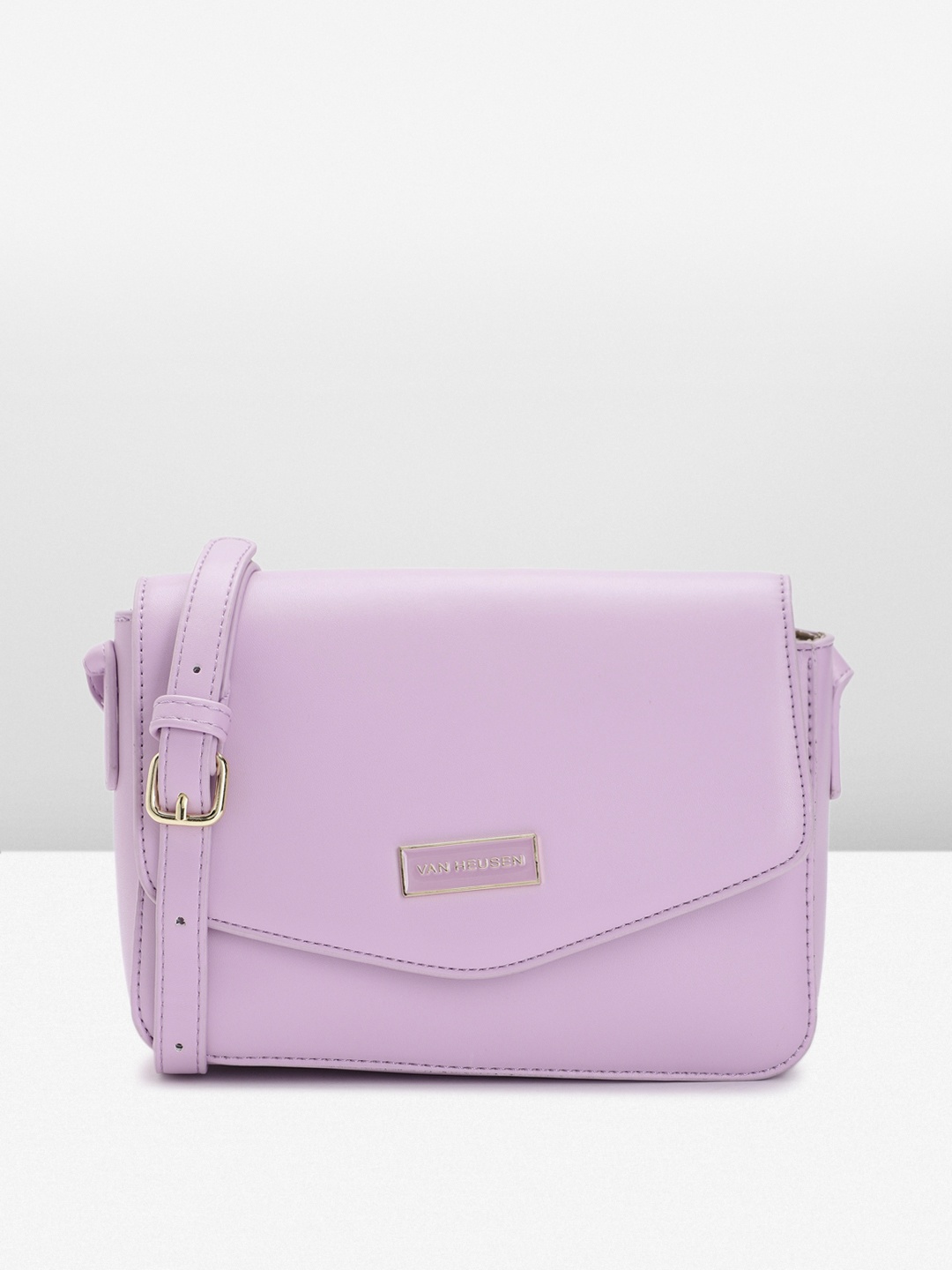

Van Heusen Structured Sling Bag, Lavender