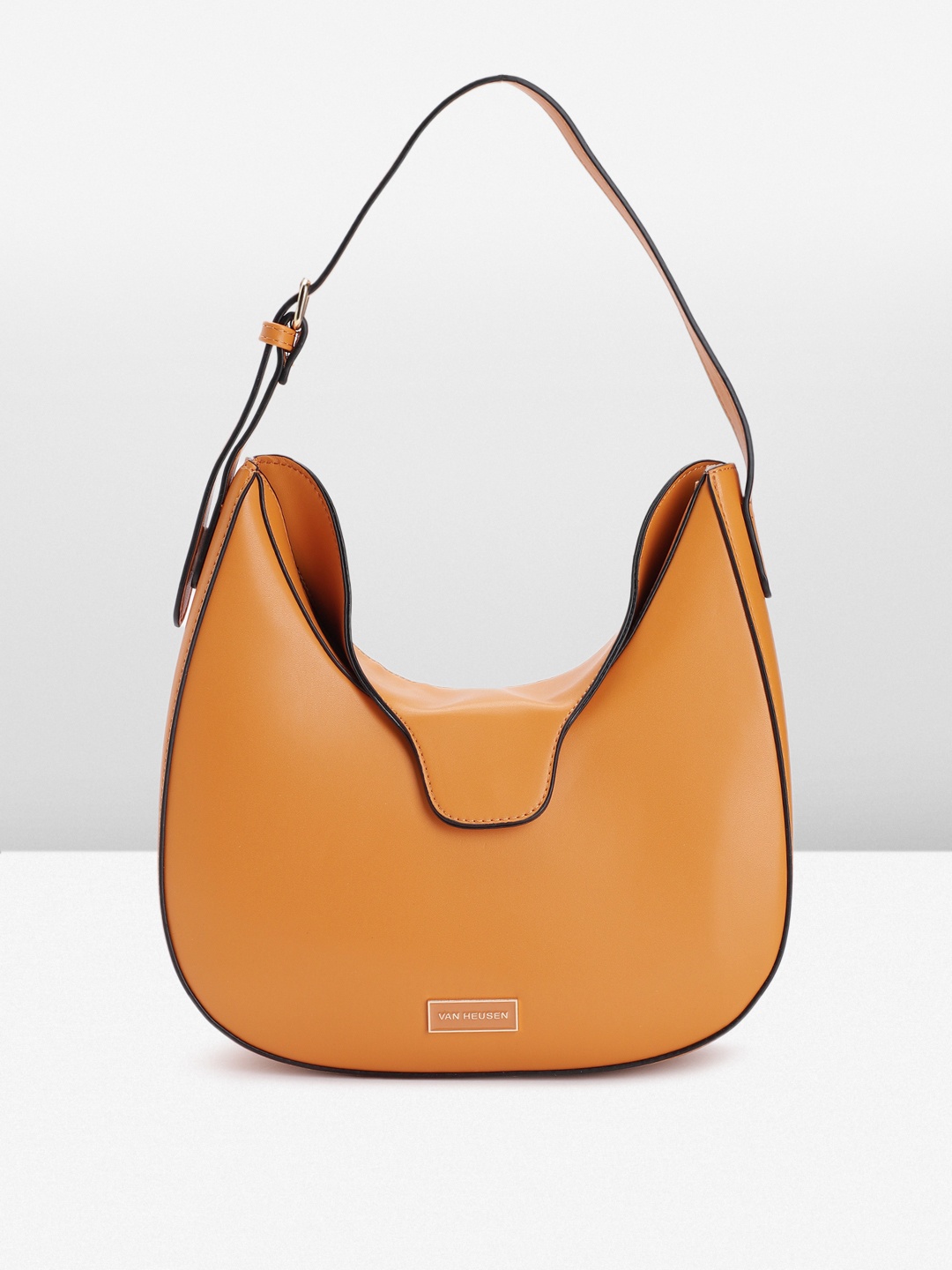 

Van Heusen Structured Hobo Bag, Mustard