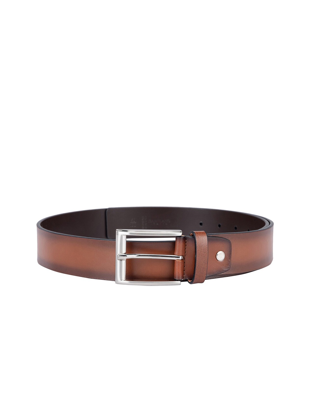 

Da Milano Men Leather Reversible Belt, Brown